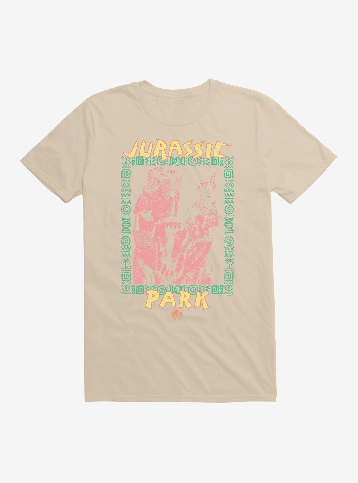 Jurassic Park Retro T-Rex T-Shirt, , hi-res