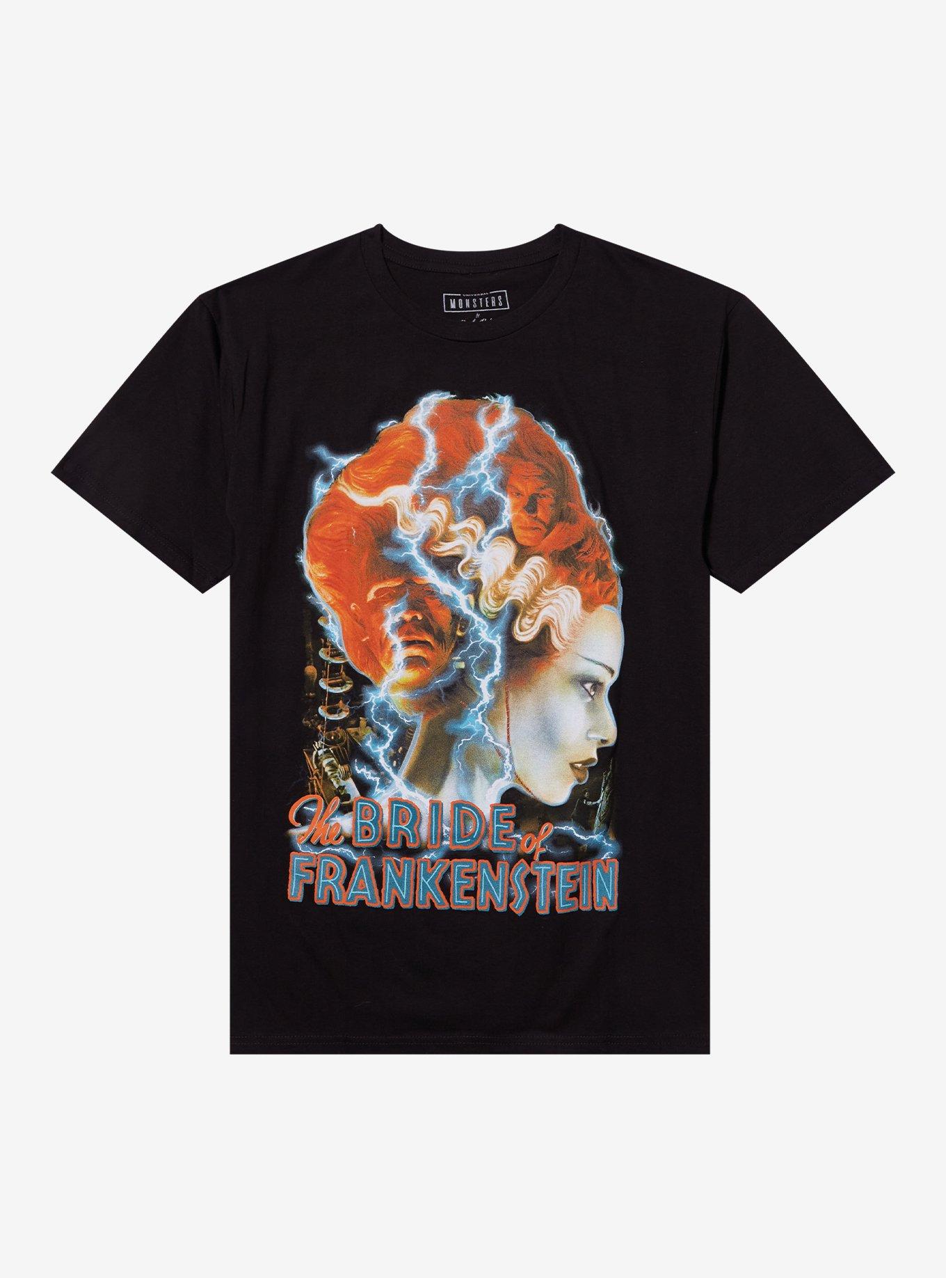 Rock Rebel Universal Monsters The Bride Of Frankenstein T-Shirt, , hi-res