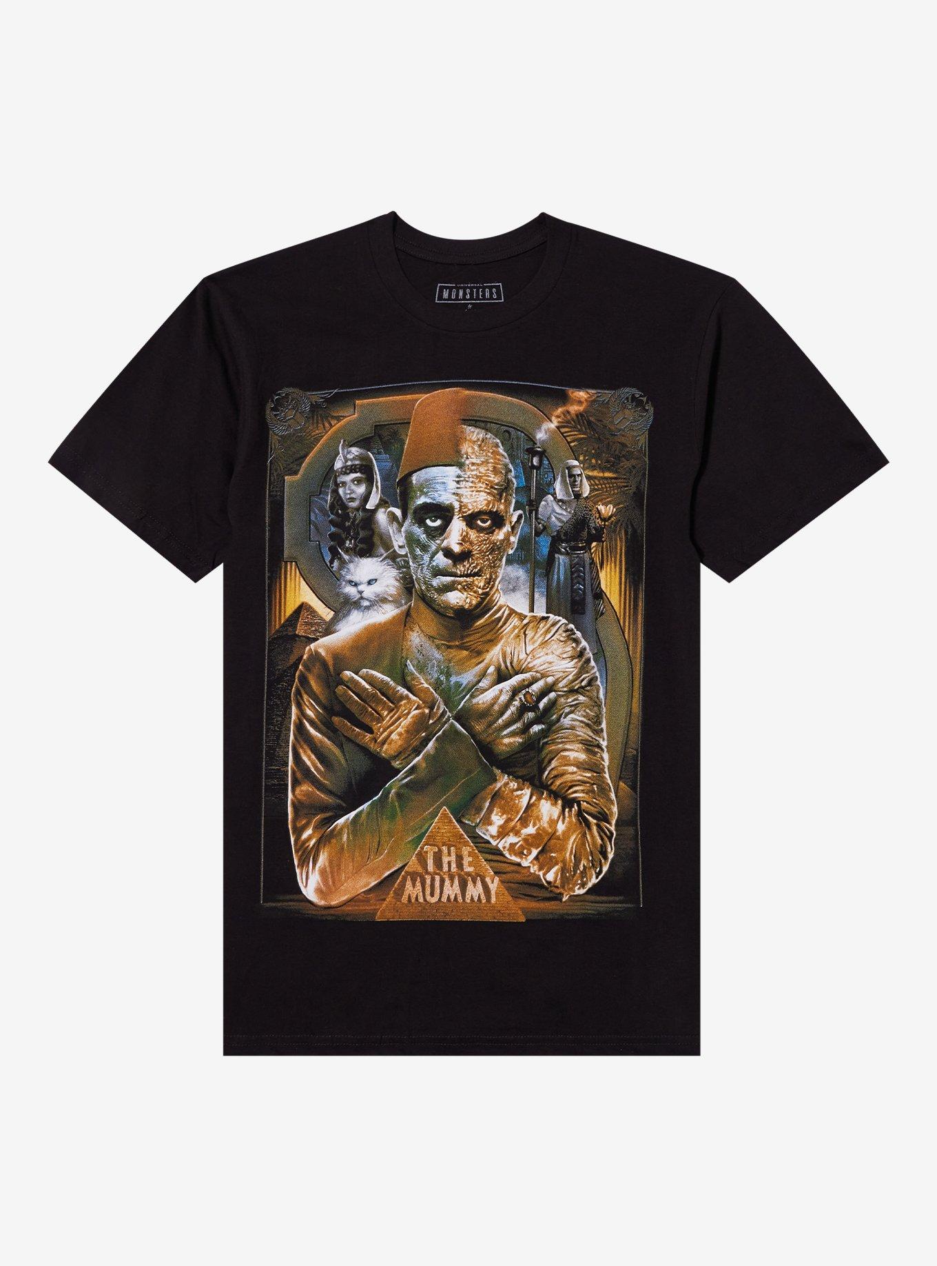 Rock Rebel Universal Monsters The Mummy Collage T-Shirt, , hi-res