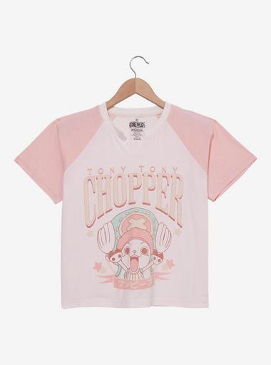 One Piece Chopper Pink Women's Baby Tee — BoxLunch Exclusive