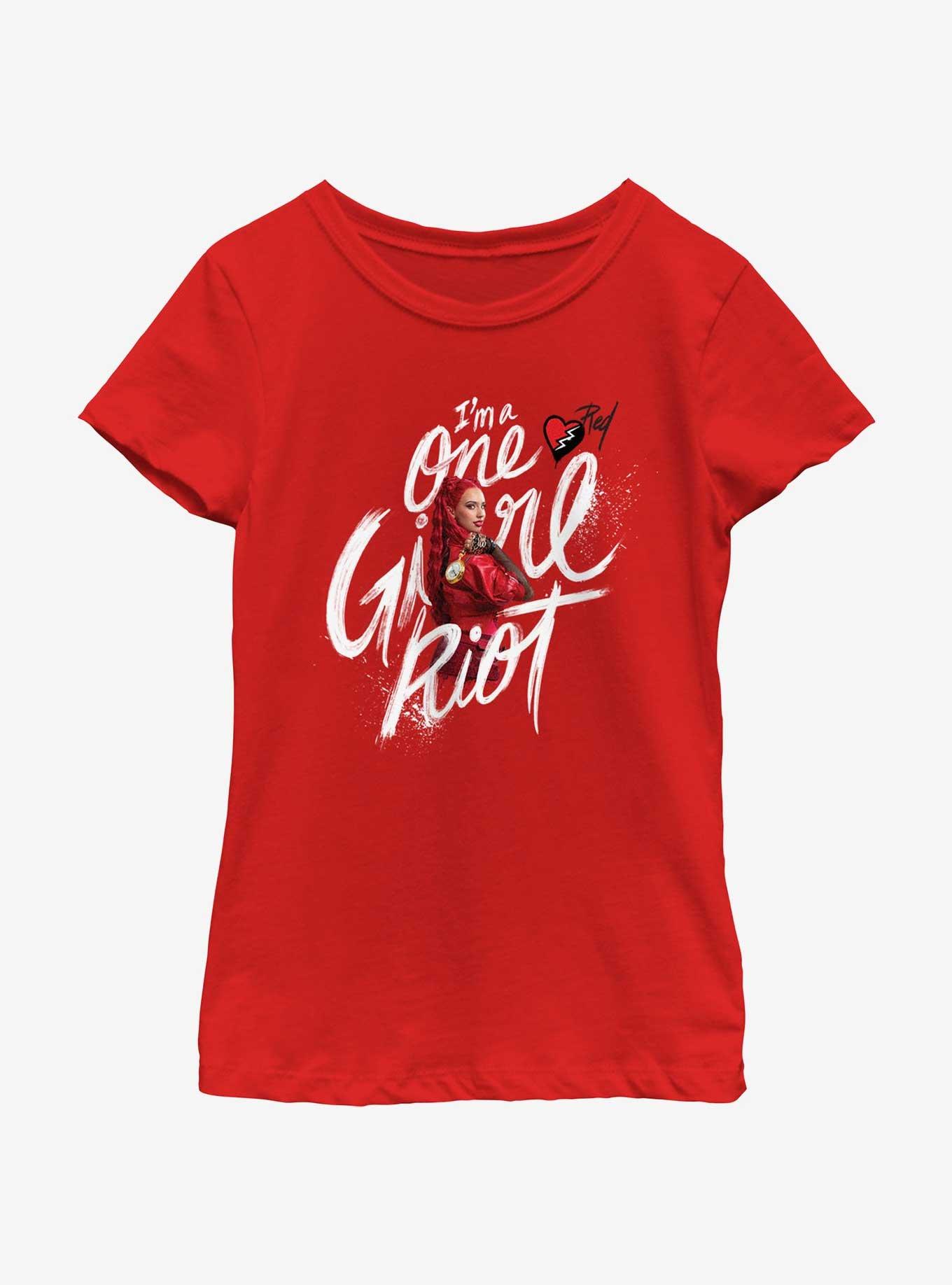 Disney Descendants One Girl Riot Youth Girls T-Shirt, , hi-res