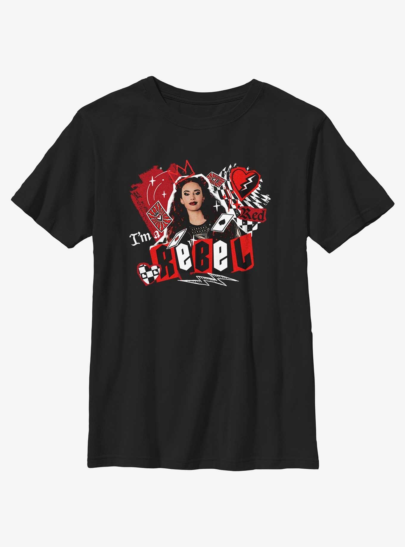 Disney Descendants Red The Rebel Youth T-Shirt, , hi-res