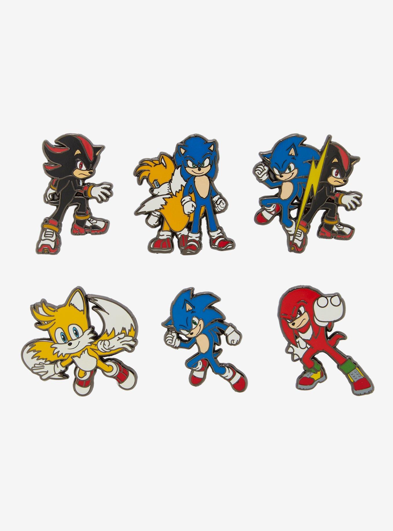 Sonic The Hedgehog 3 Characters Blind Box Enamel Pin, , hi-res