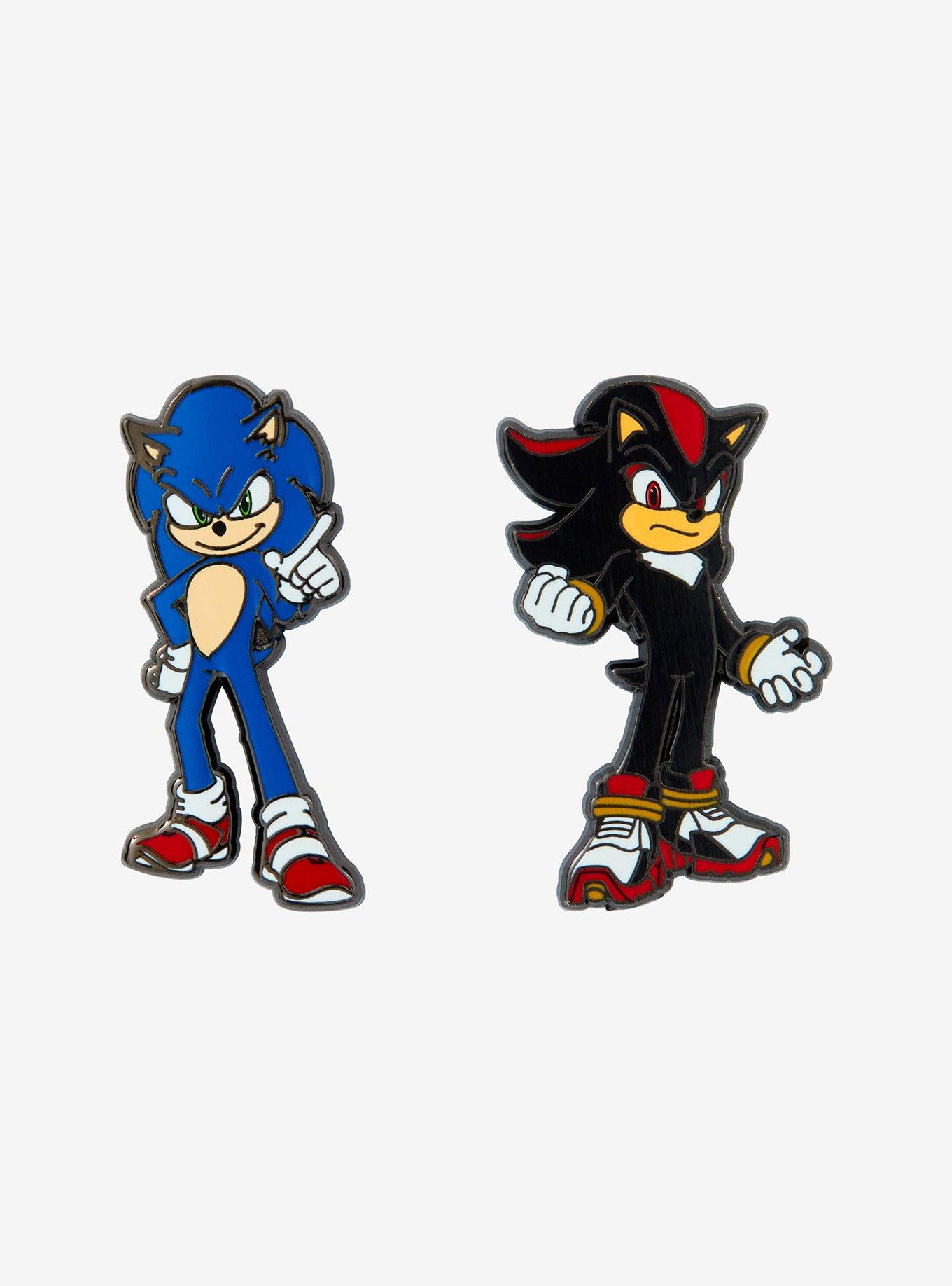 Sonic The Hedgehog 3 Sonic & Shadow Enamel Pin Set, , hi-res