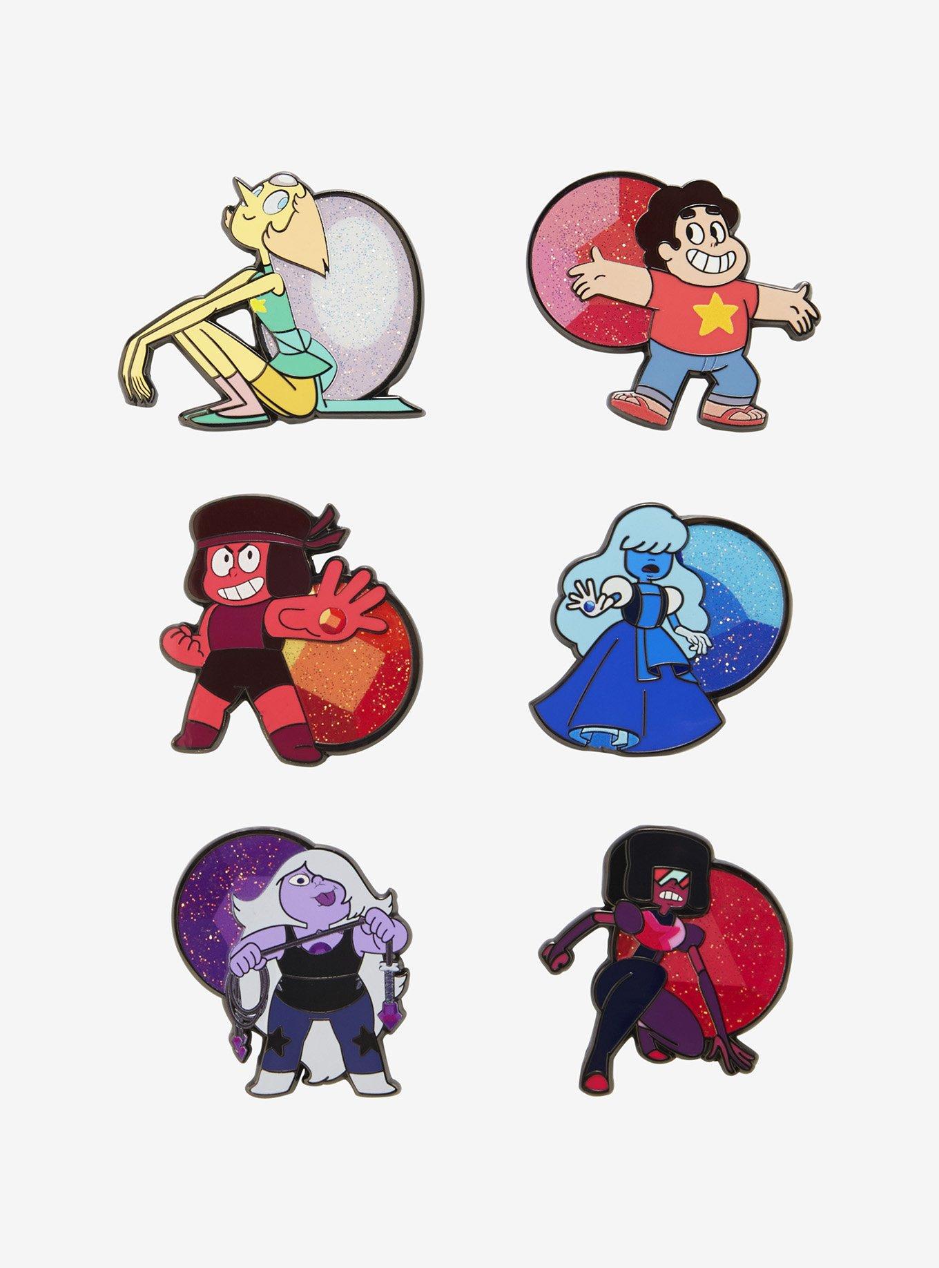 Steven Universe Gems Pose Blind Box Enamel Pin 