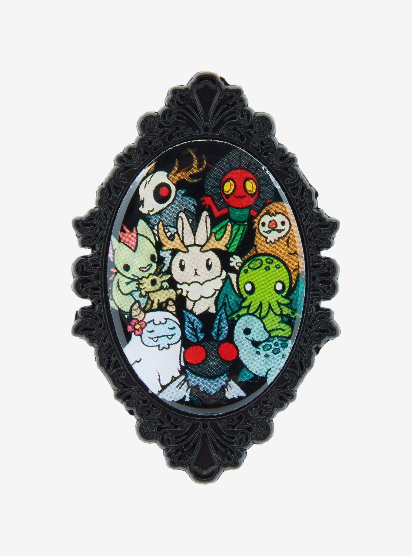 Cute Cryptids Cameo Enamel Pin, , hi-res