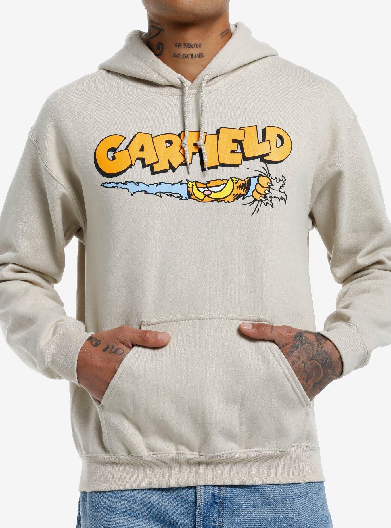 Garfield Scratching Hoodie, , hi-res