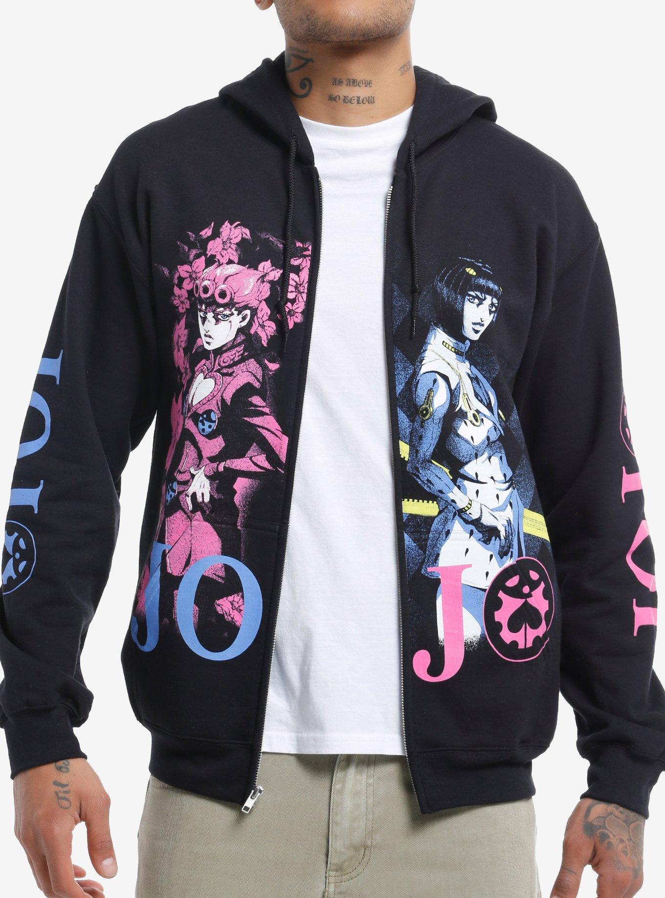 JoJo's Bizarre Adventure Gio & Bruno Split Hoodie, , hi-res