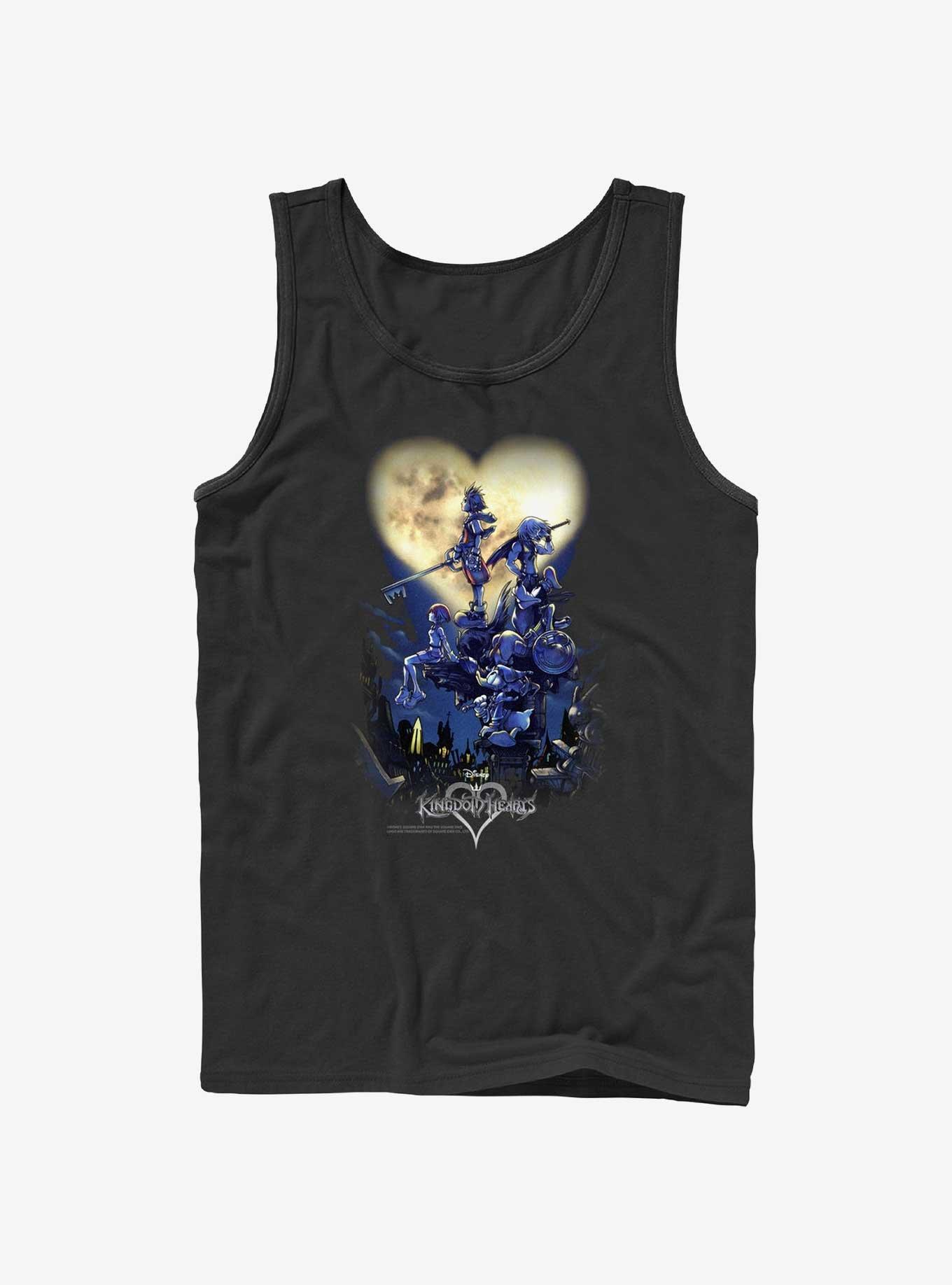 Disney Kingdom Hearts Poster Logo Tank, , hi-res