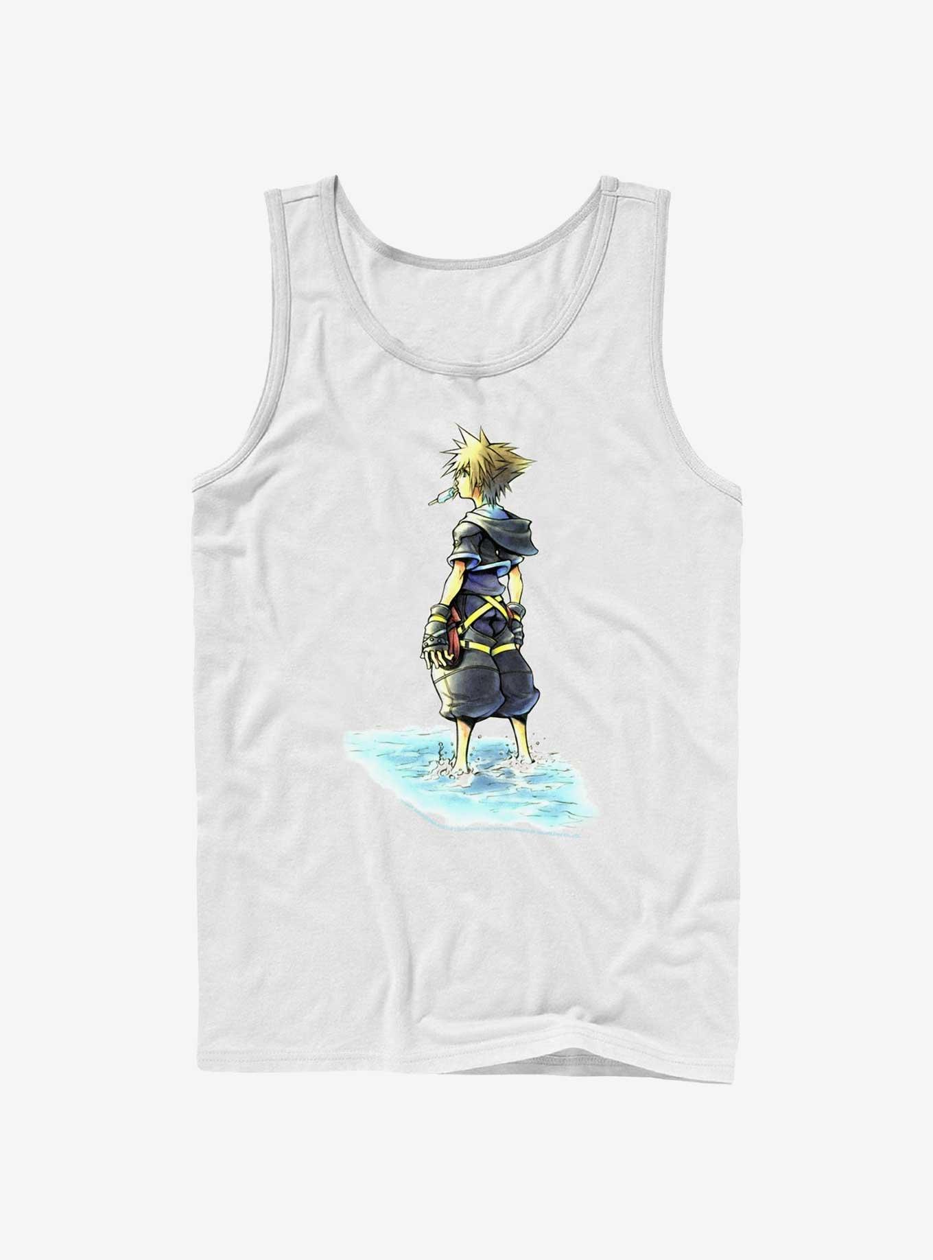 Disney Kingdom Hearts Feet Wet Tank, WHITE, hi-res