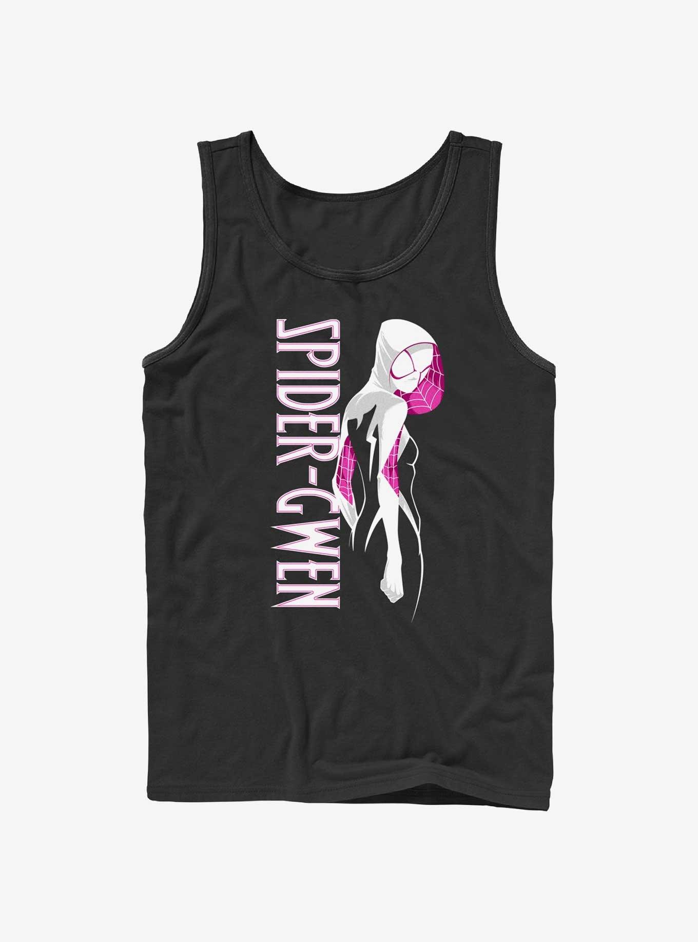 Marvel Across The Spiderverse Spider Gwen Tank, BLACK, hi-res