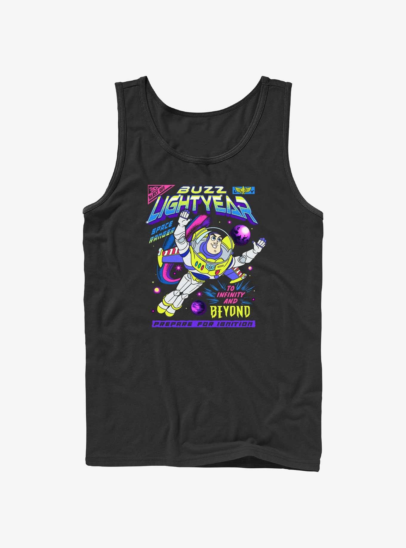 Disney Pixar Toy Story Buzz Comic Tank, BLACK, hi-res