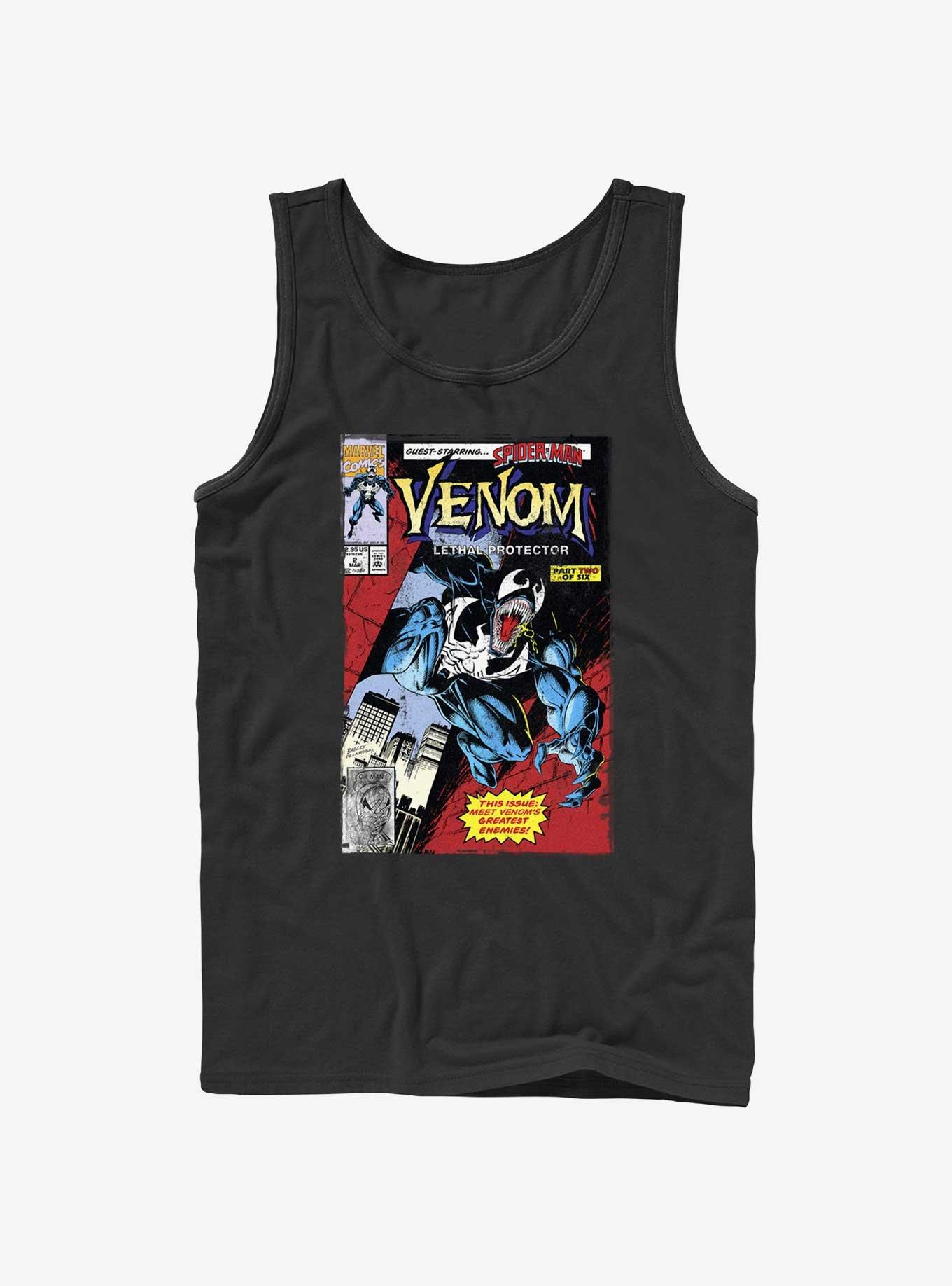 Marvel Venom Lethal Protector Comic Cover Tank, , hi-res