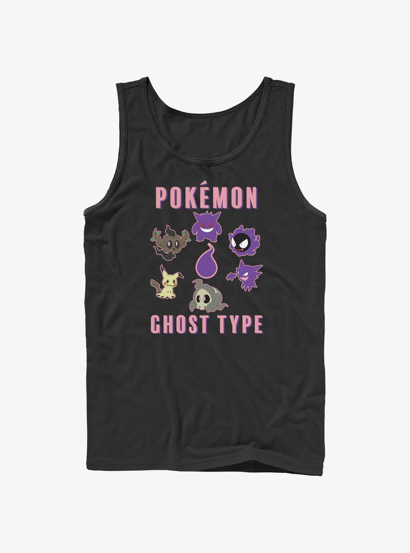 Pokemon Team Ghost Group Tank, BLACK, hi-res