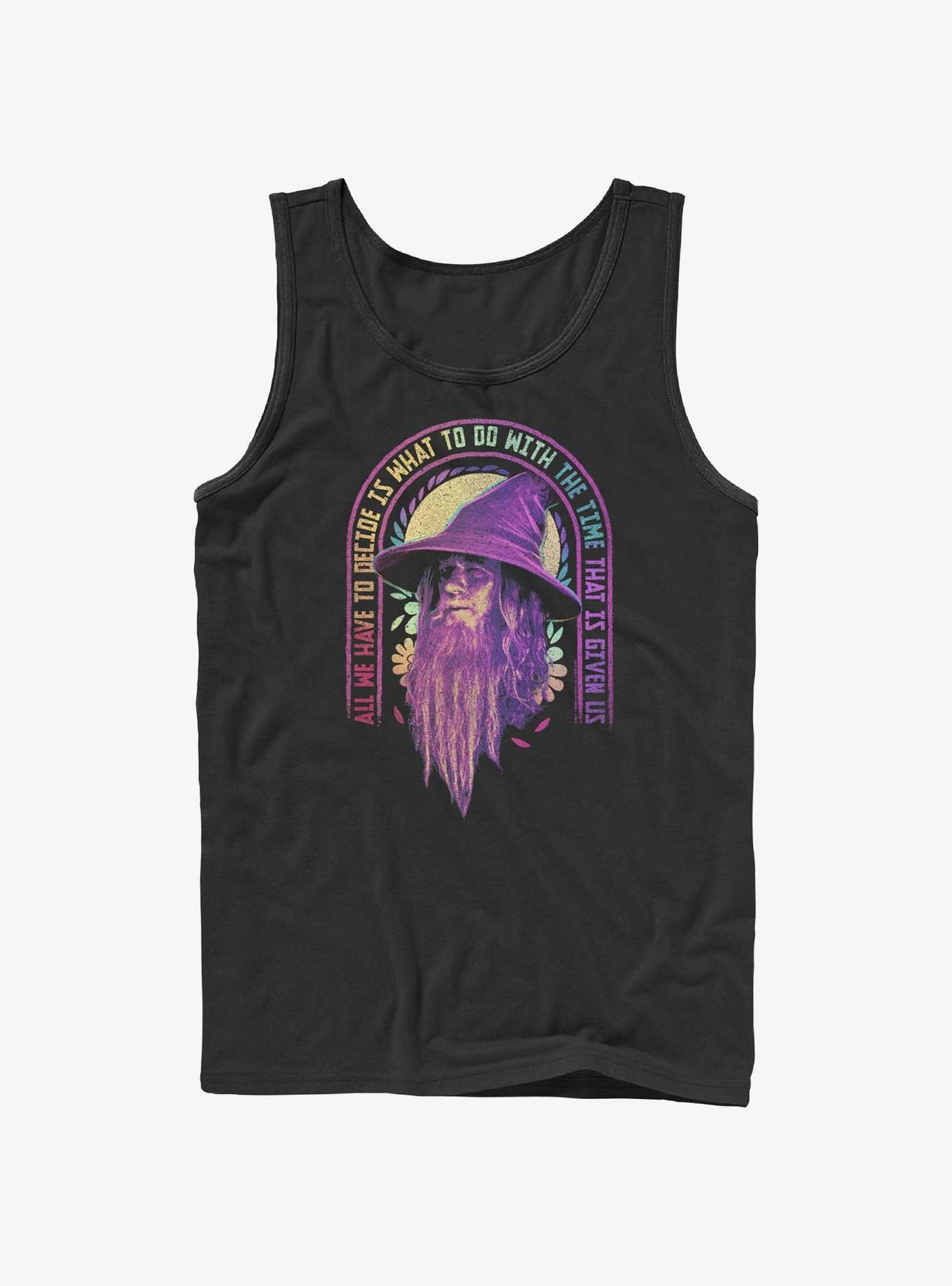 The Lord of the Rings Decide With Time Tank, BLACK, hi-res