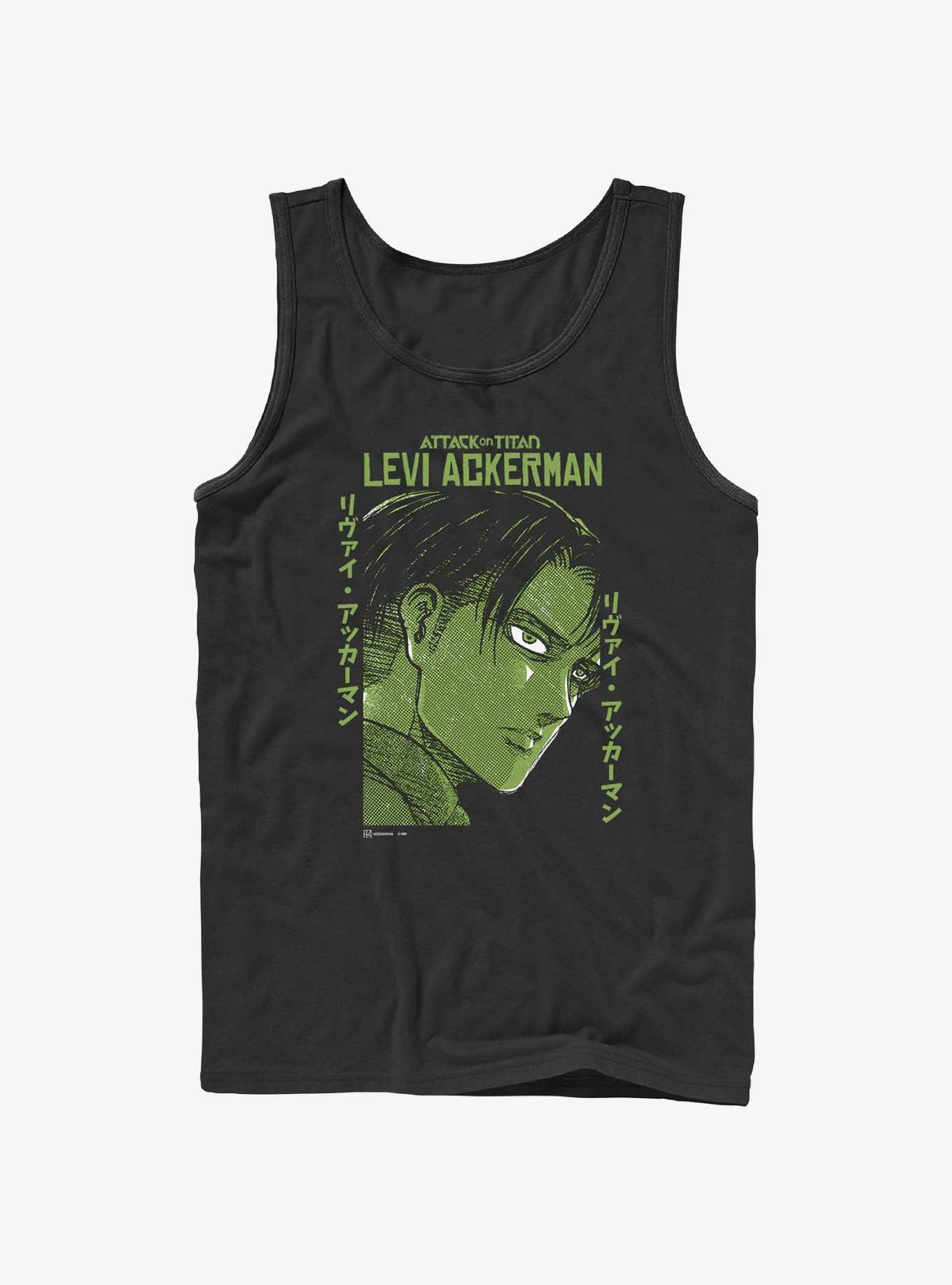 Attack on Titan Levi Textbox Tank, , hi-res