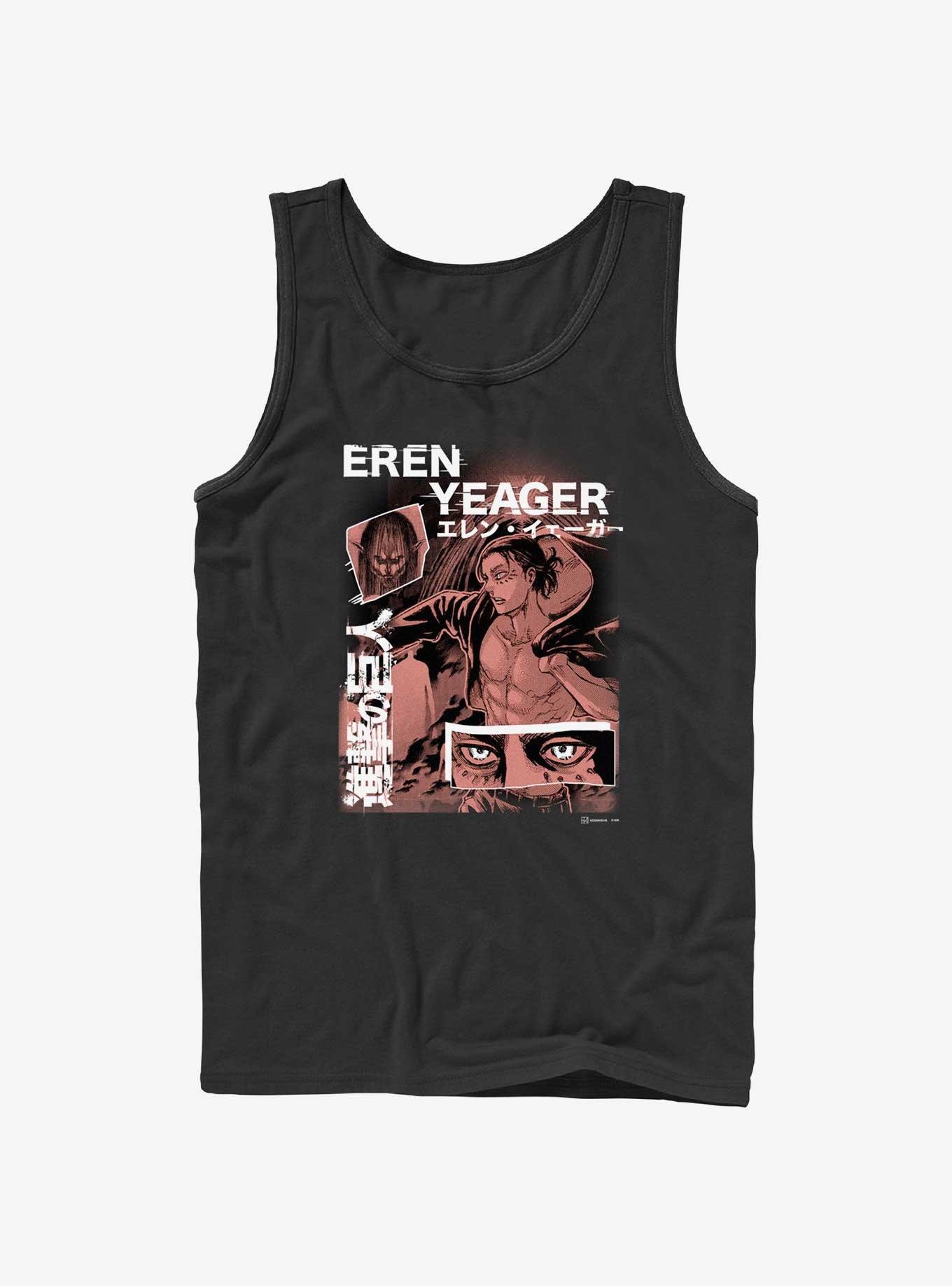 Attack on Titan Eren Yeager Collage Tank, , hi-res