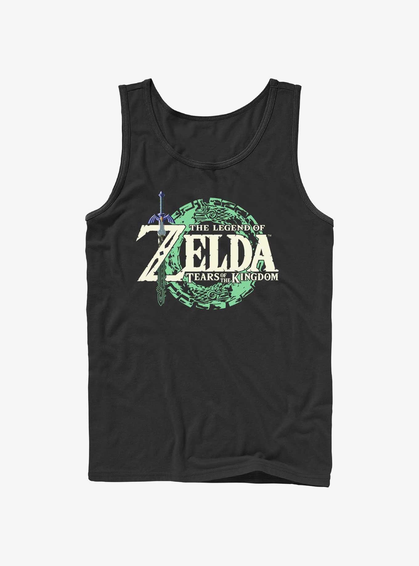 The Legend of Zelda Tears Of The Kingdom Logo Tank, , hi-res