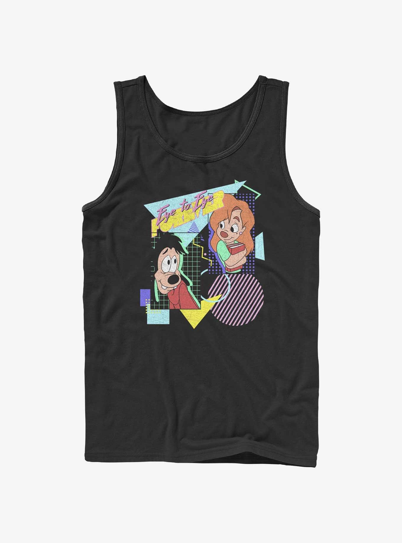 Disney A Goofy Movie Eye To Eye Forever Tank, BLACK, hi-res