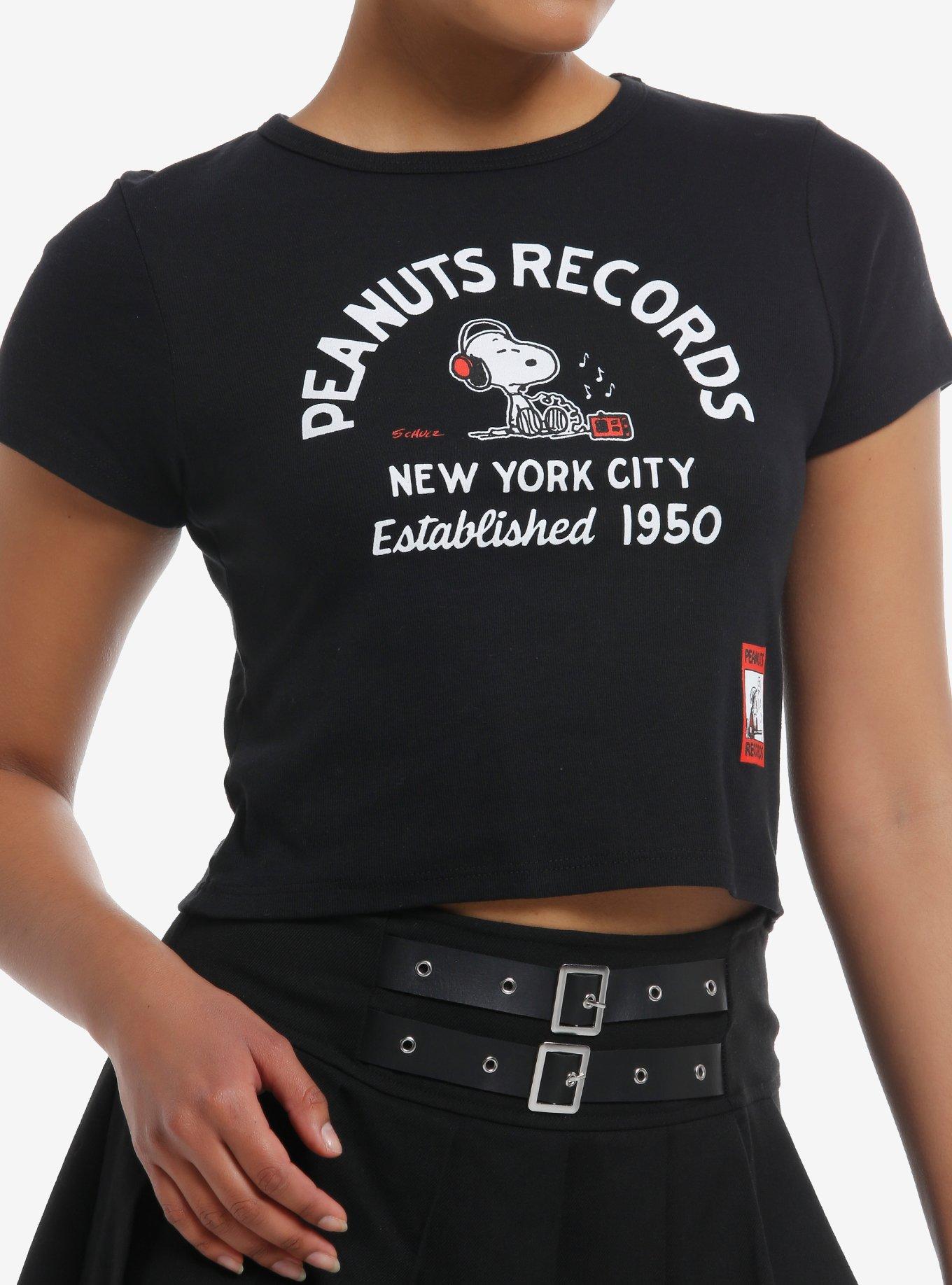 Peanuts Snoopy Records Girls Baby T-Shirt, , hi-res