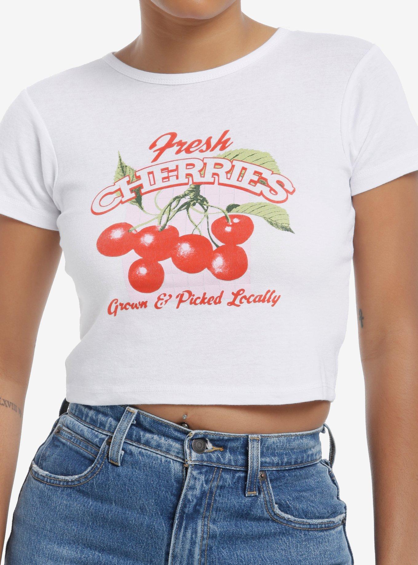 Fresh Cherries Girls Baby T-Shirt, , hi-res