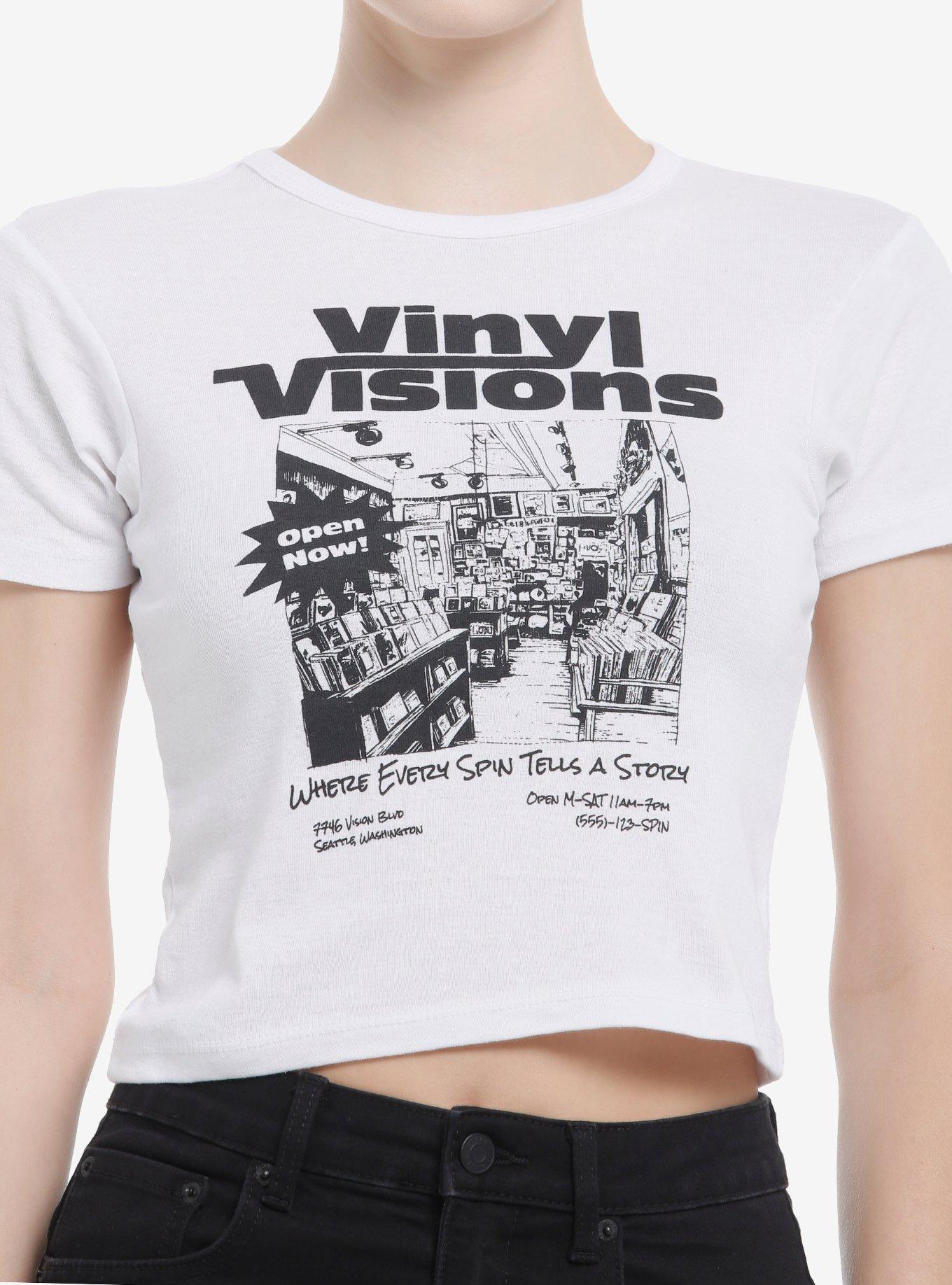 Vinyl Visions Record Store Girls Baby T-Shirt, , hi-res