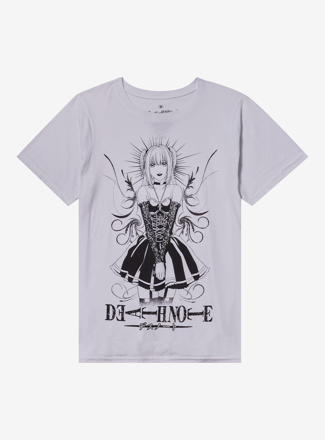 Death Note Misa Filigree Boyfriend Fit Girls T-Shirt, , hi-res