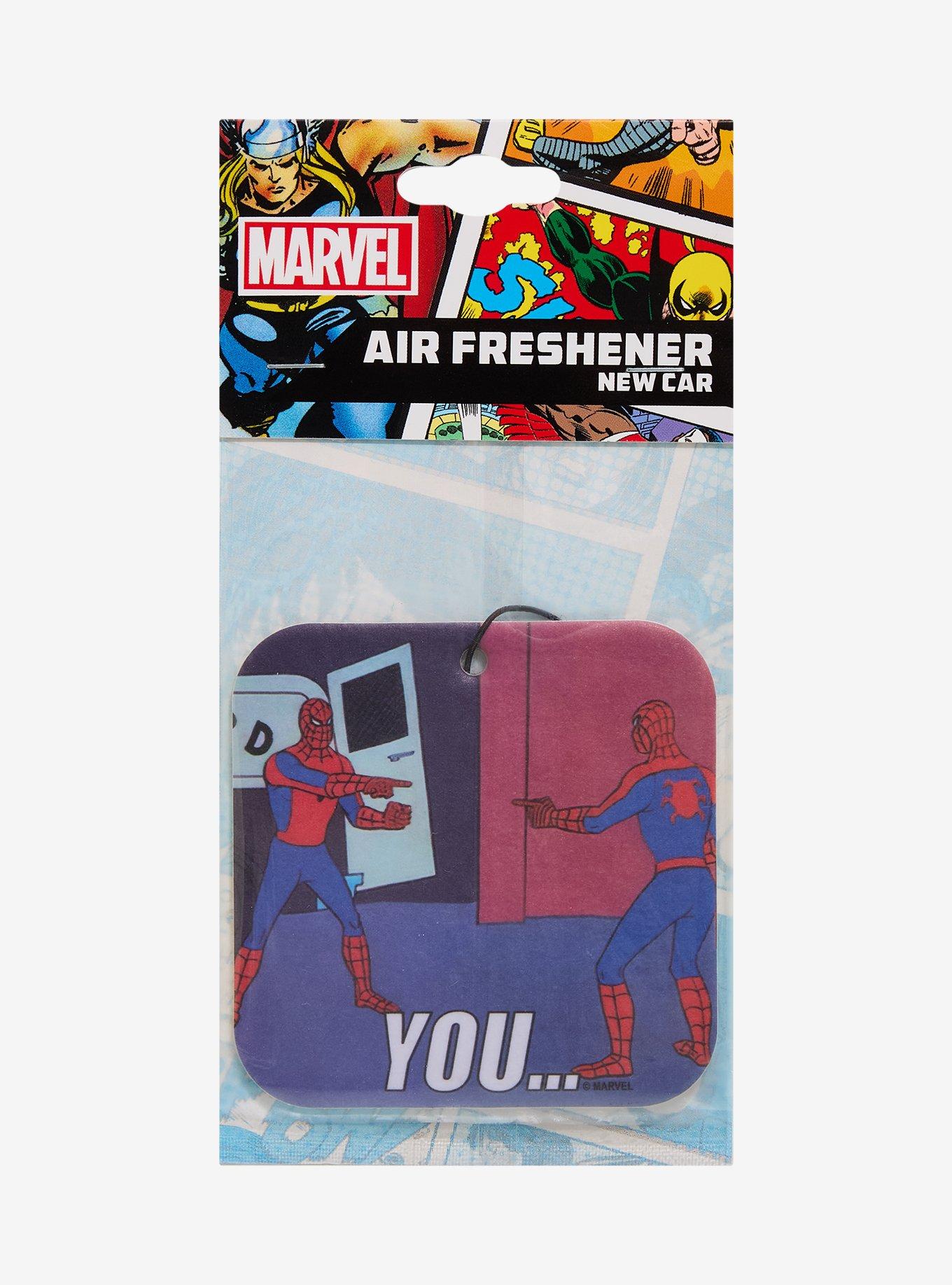 Marvel Spider-Man Pointing Meme New Car Scented Air Freshener - BoxLunch Exclusive, , hi-res