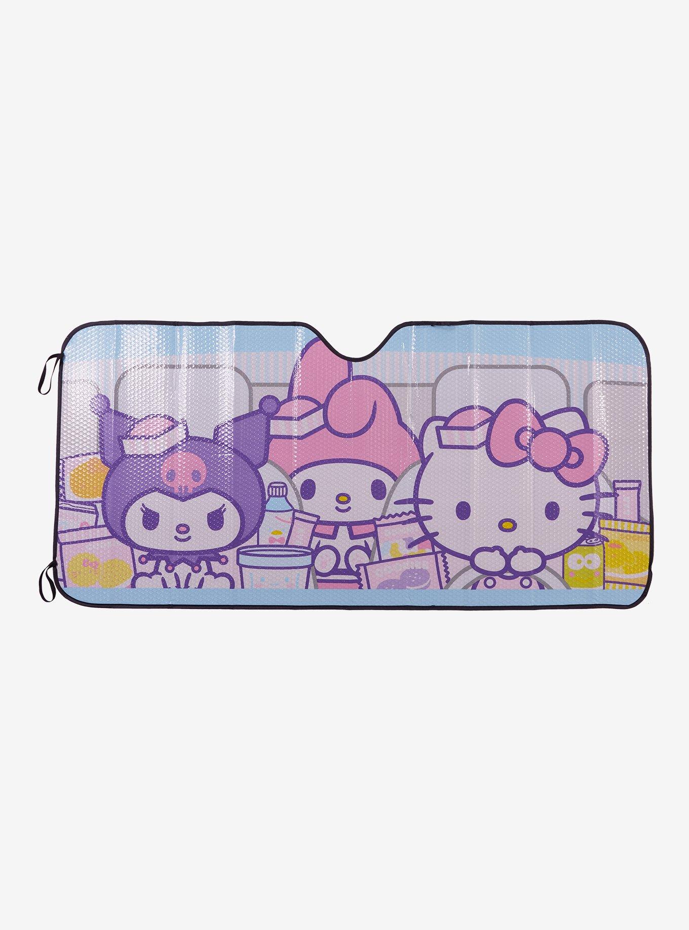 Sanrio Hello Kitty & Friends Snacks Driving Sunshade, , hi-res