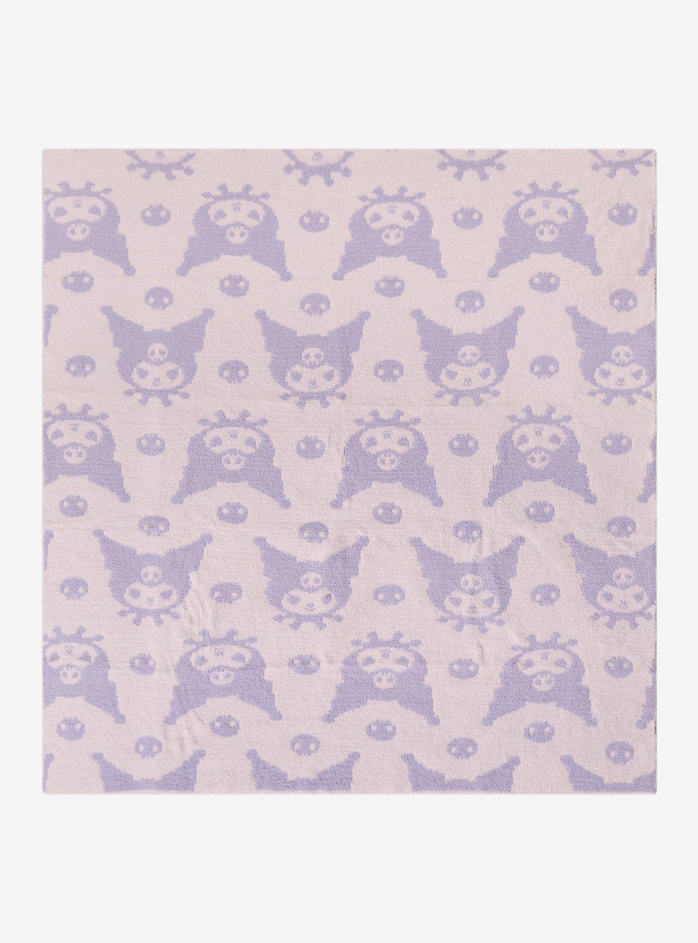 Sanrio Kuromi Allover Print Knit Throw — BoxLunch Exclusive, , hi-res