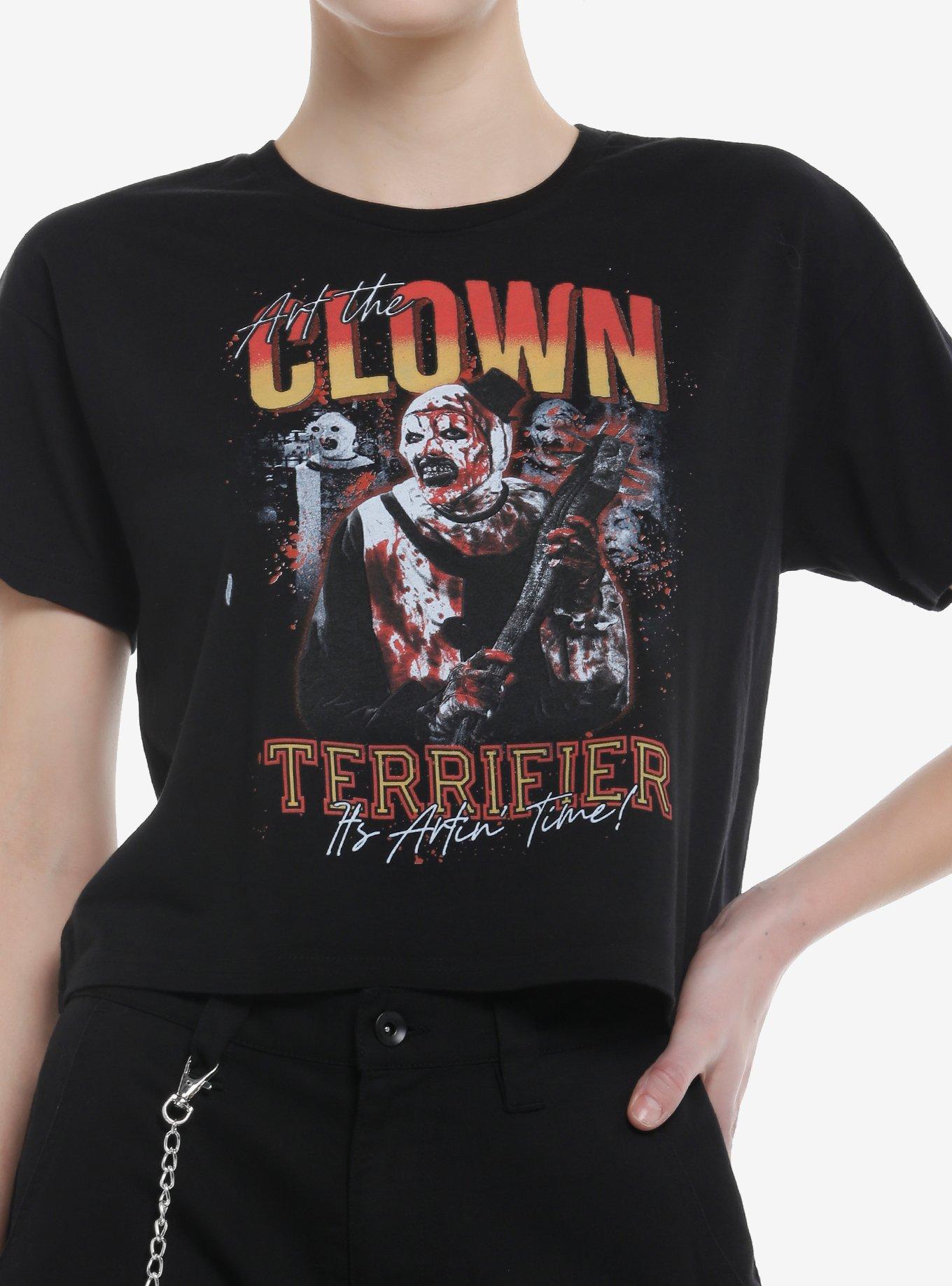 Terrifier Art The Clown Collage Girls Baby T-Shirt, , hi-res