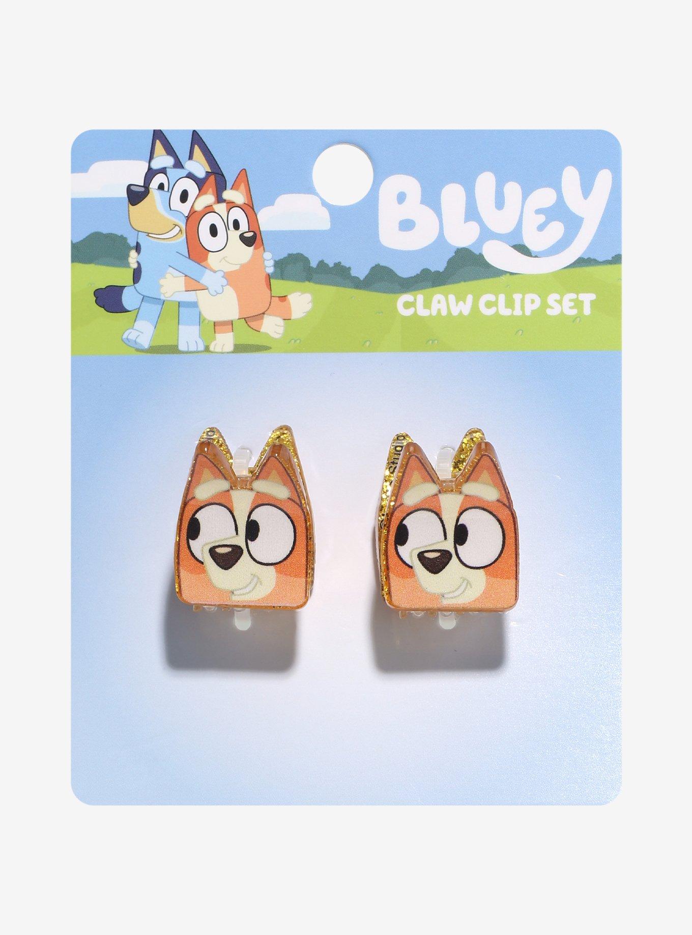 Bluey Glitter Bingo Hair Clip Set - BoxLunch Exclusive, , hi-res