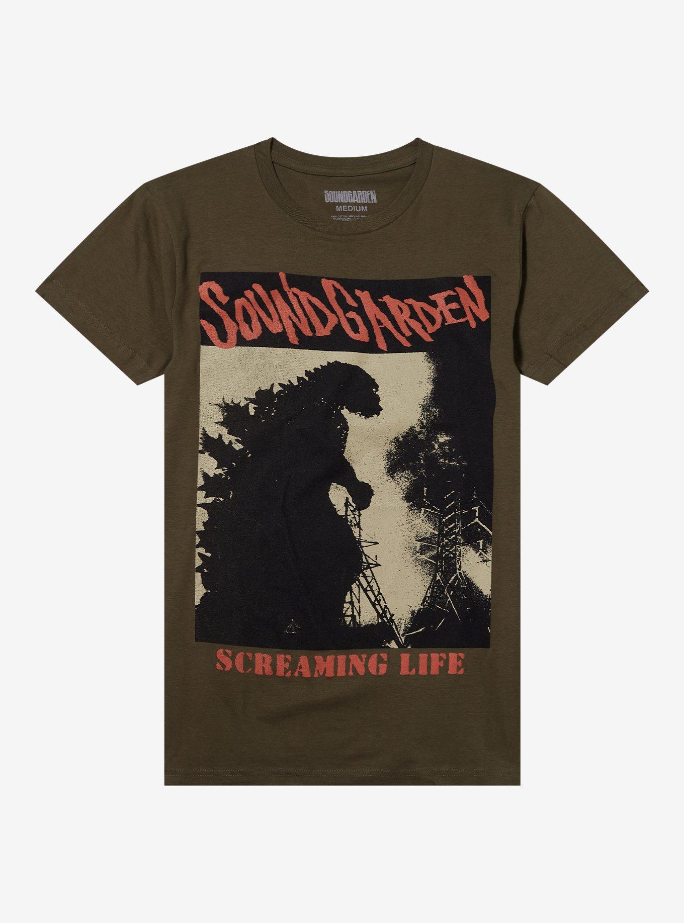 Soundgarden Godzilla Screaming Life T-Shirt, , hi-res