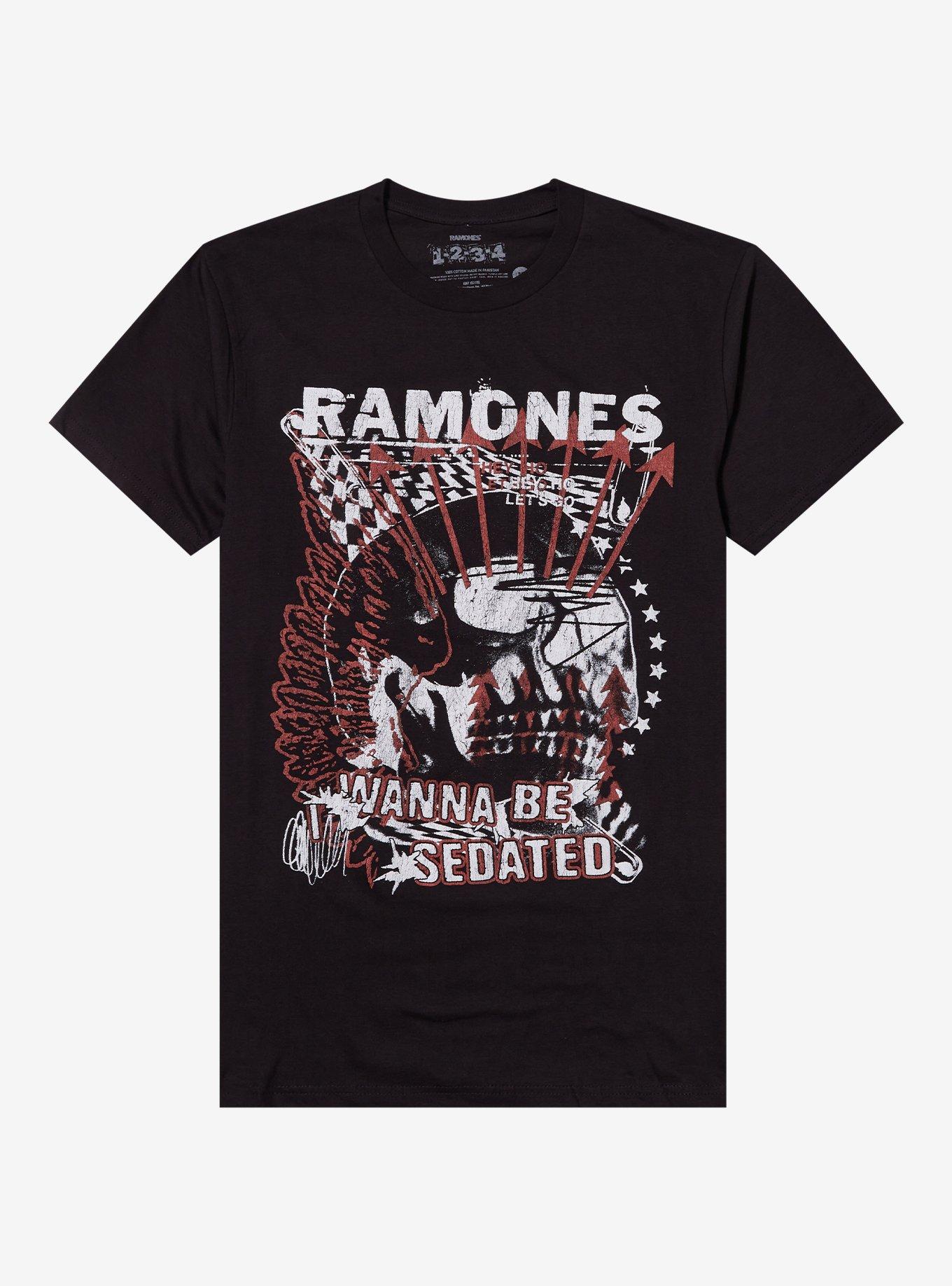 Ramones Wanna Be Sedated T-Shirt, , hi-res