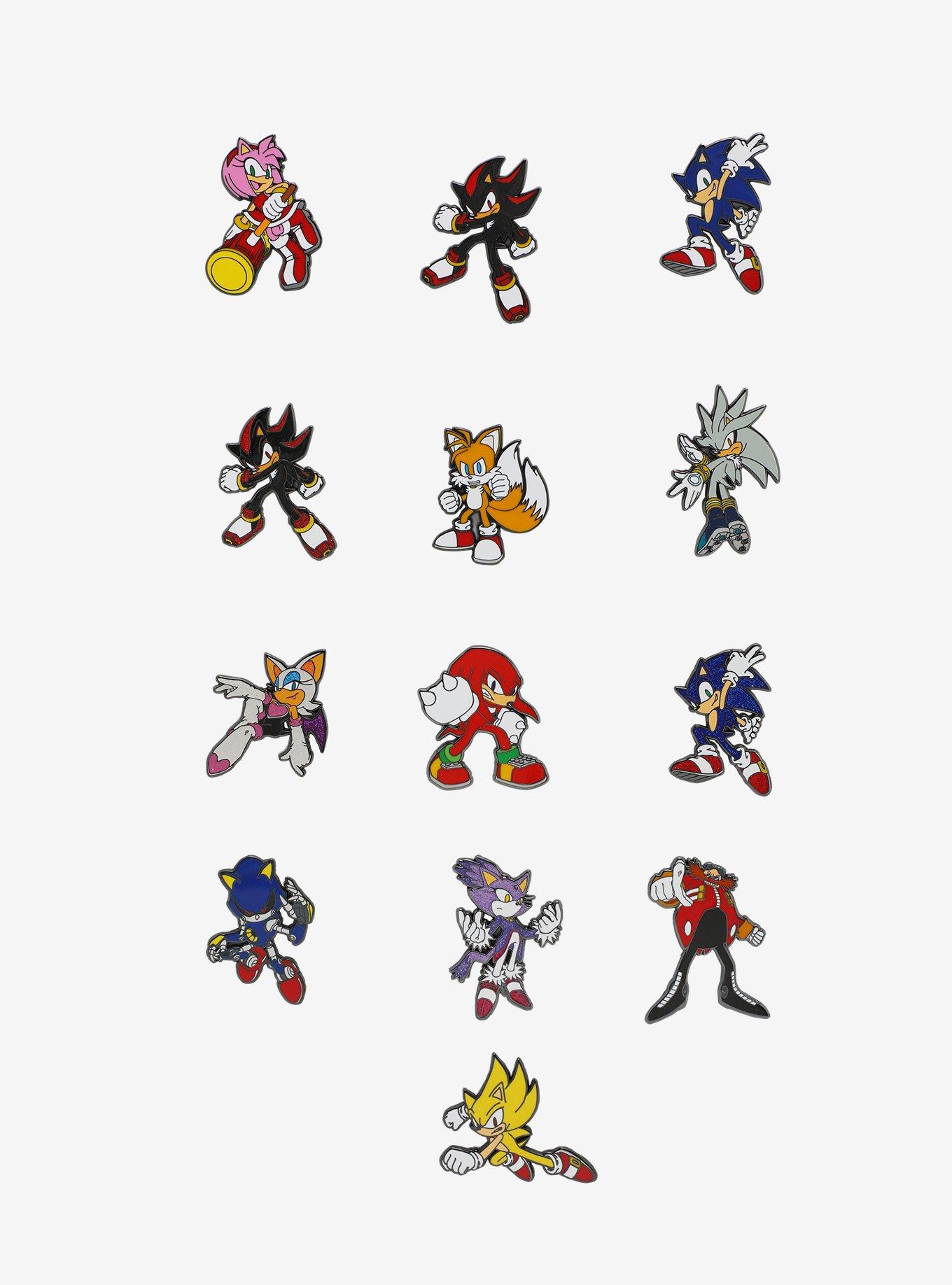 Sonic The Hedgehog 3 Sonic & Shadow Enamel Pin Set