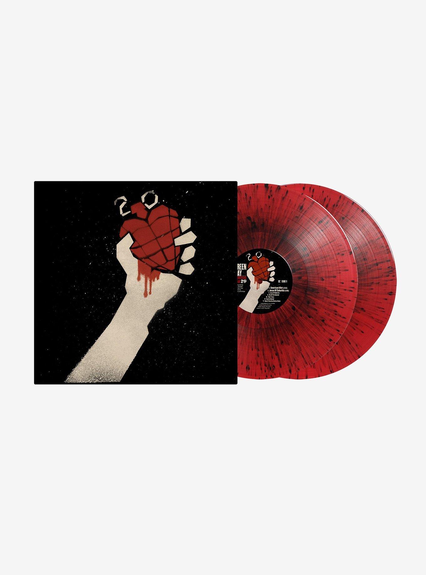 Green Day American Idiot 20th Anniversary Edition (Red & Black Splatter) Double Vinyl LP, , hi-res