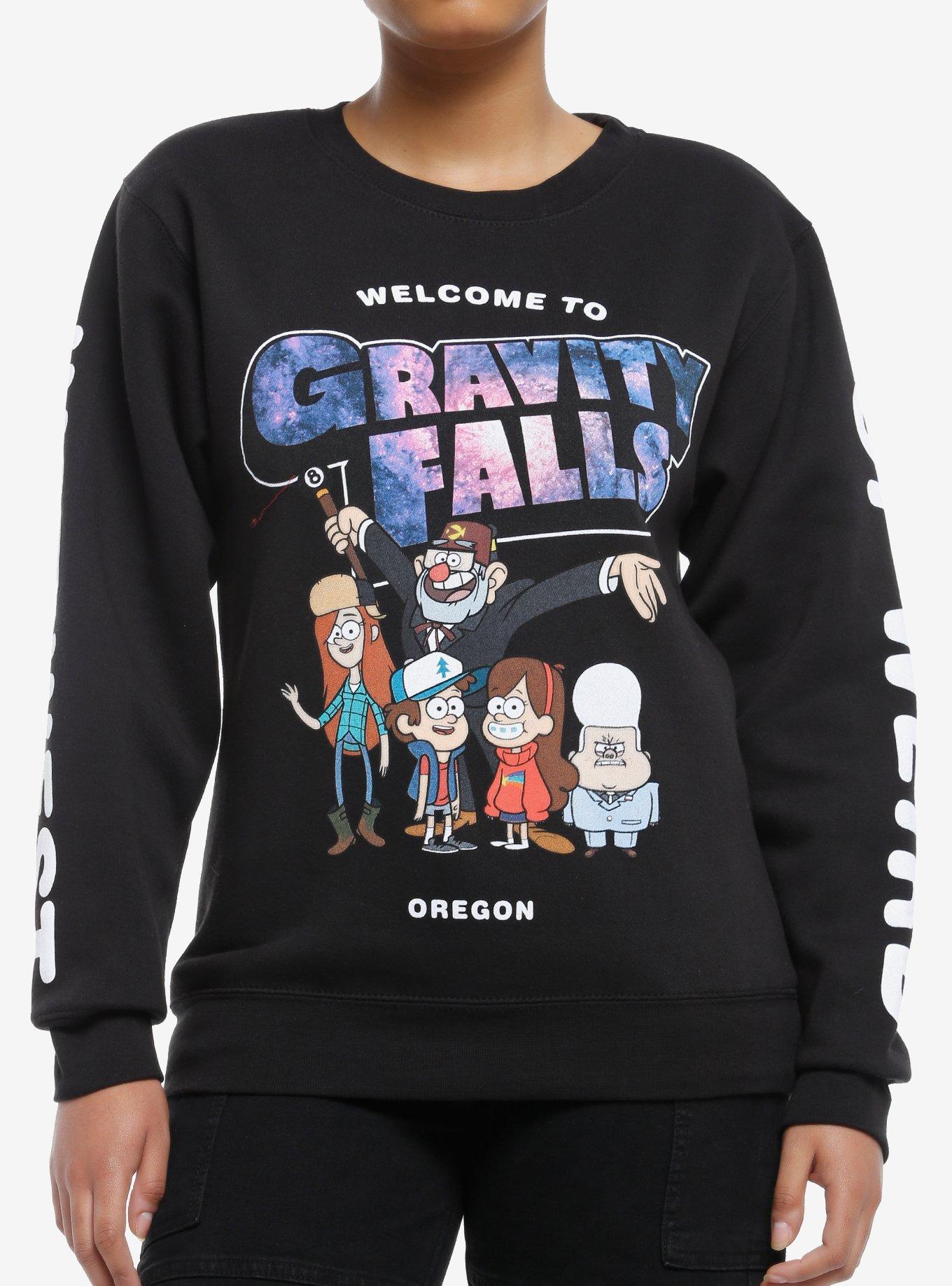 Disney Gravity Falls Group West Of Weird Girls Sweatshirt, , hi-res