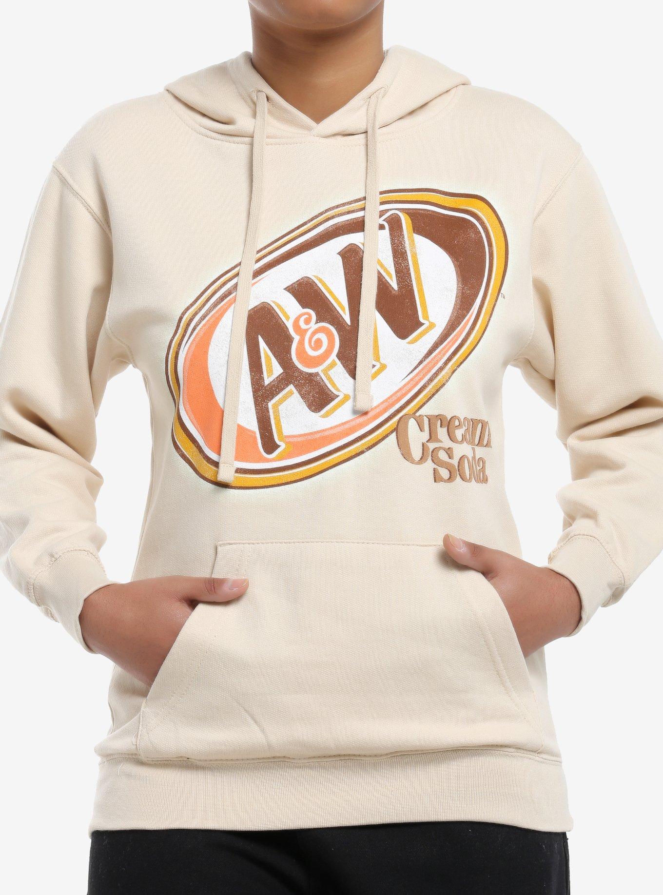 A&W Cream Soda Logo Girls Hoodie, , hi-res