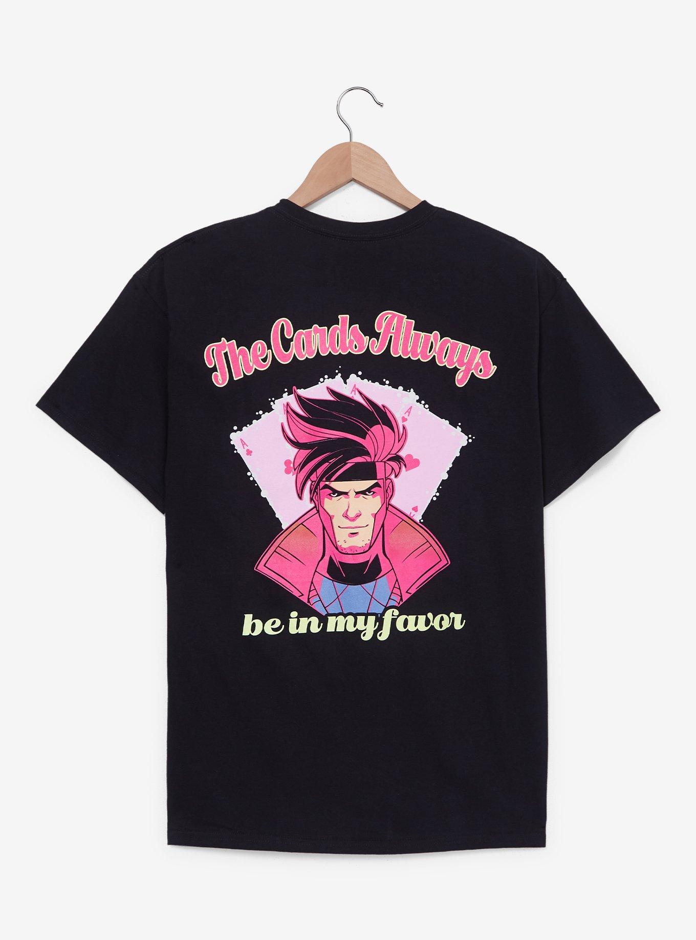 Marvel X-Men Gambit The Cards Graphic T-Shirt | BoxLunch
