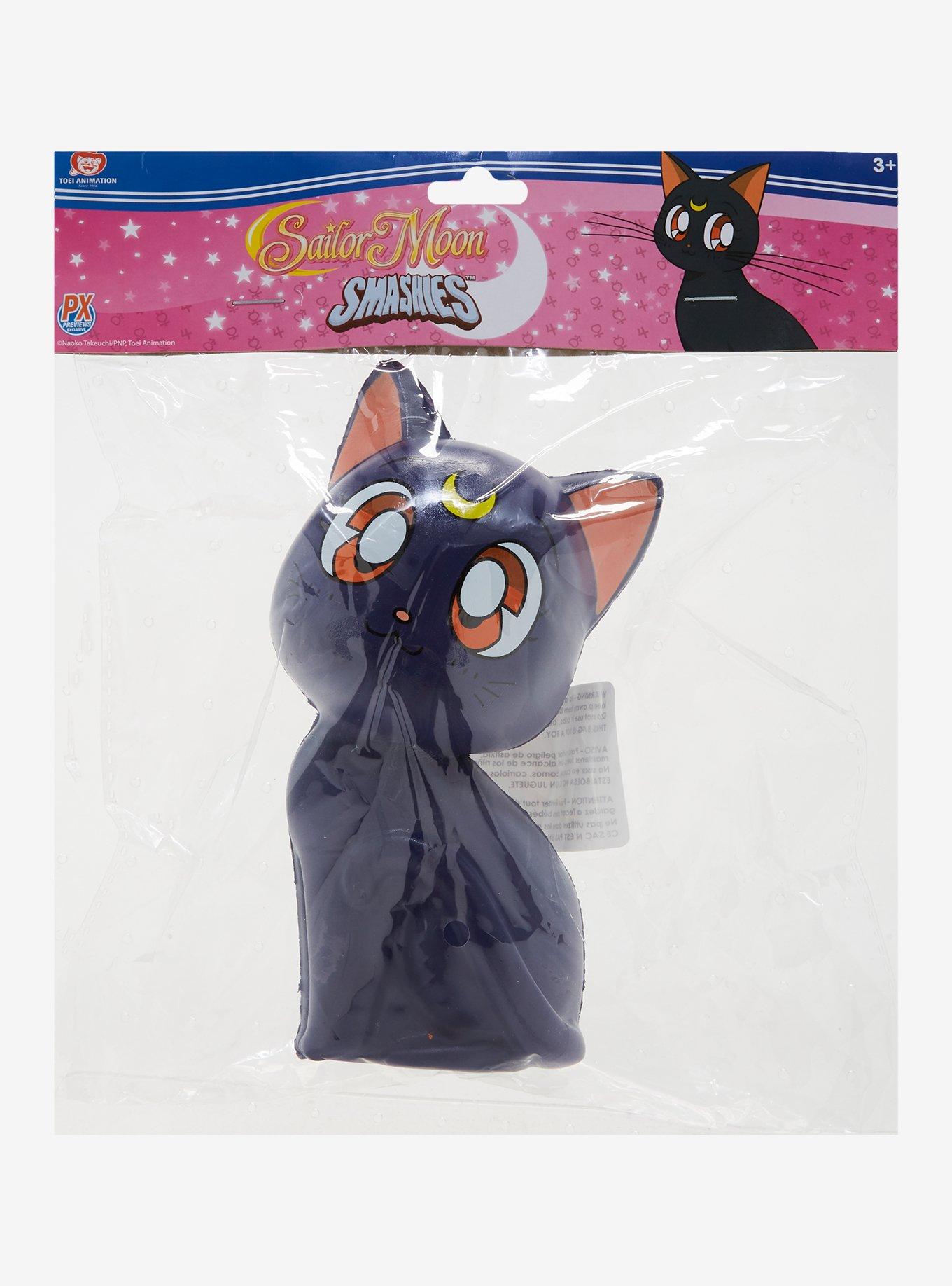 Smashies Sailor Moon Luna Figural Stress Ball, , hi-res