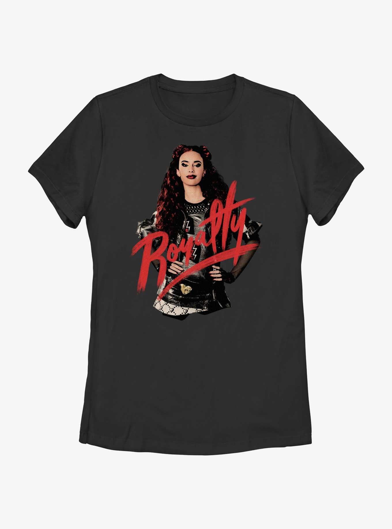 Disney Descendants Royal Red Rise Womens T-Shirt, BLACK, hi-res