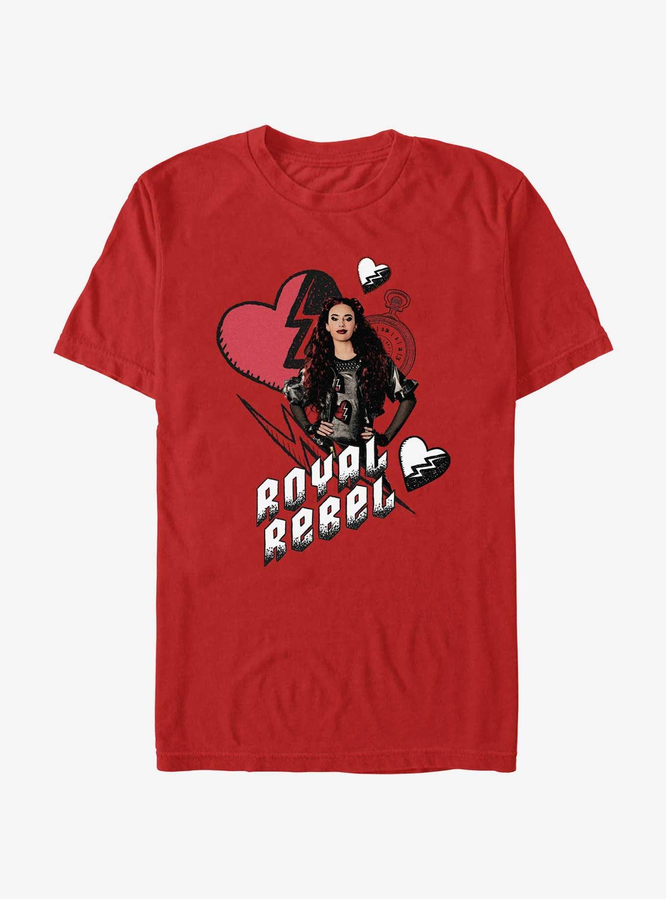 Disney Descendants Royal Rebel T-Shirt, RED, hi-res