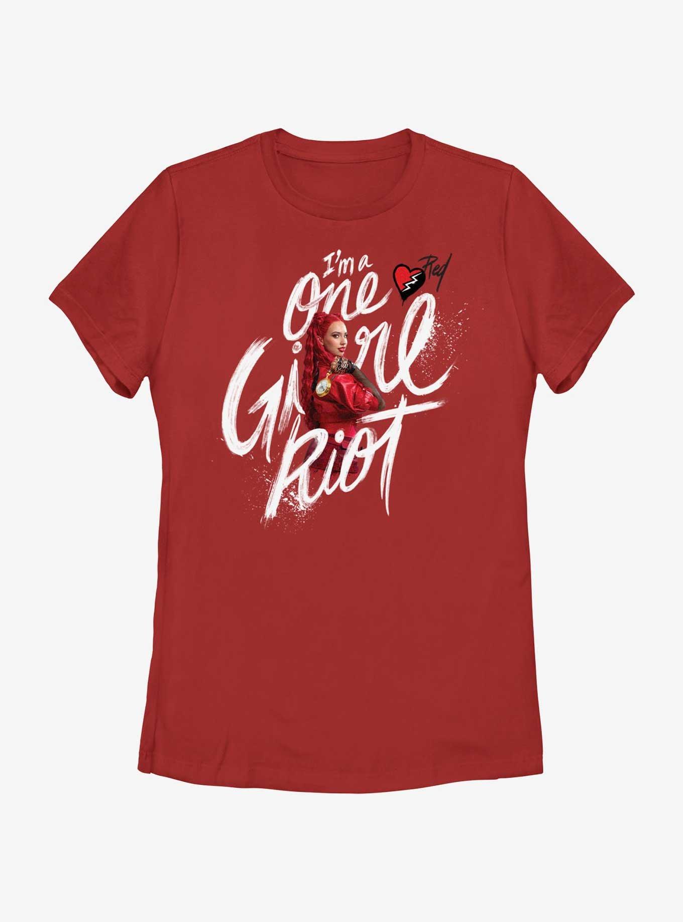 Disney Descendants One Girl Riot Womens T-Shirt, , hi-res