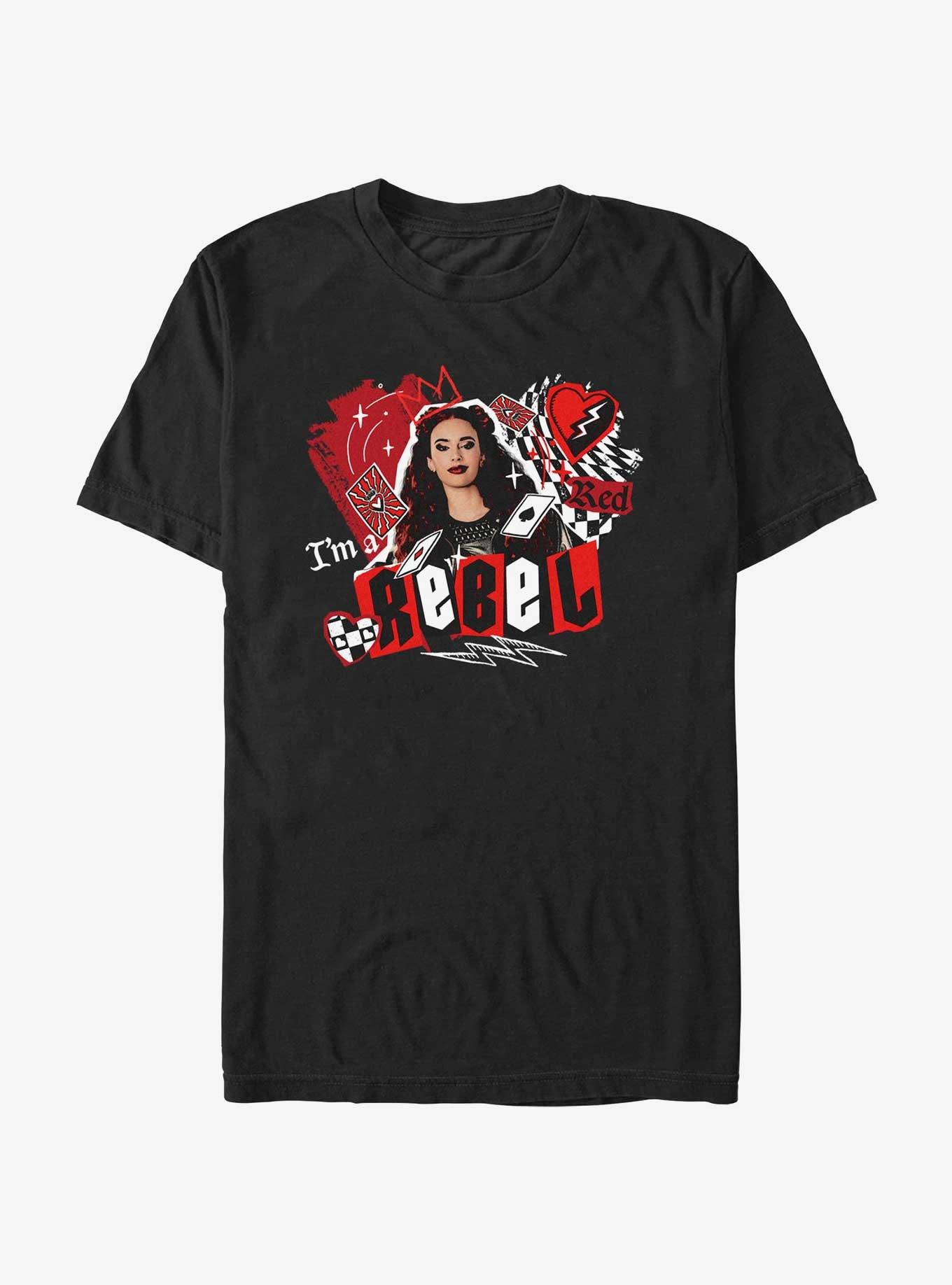 Disney Descendants Red The Rebel T-Shirt, BLACK, hi-res