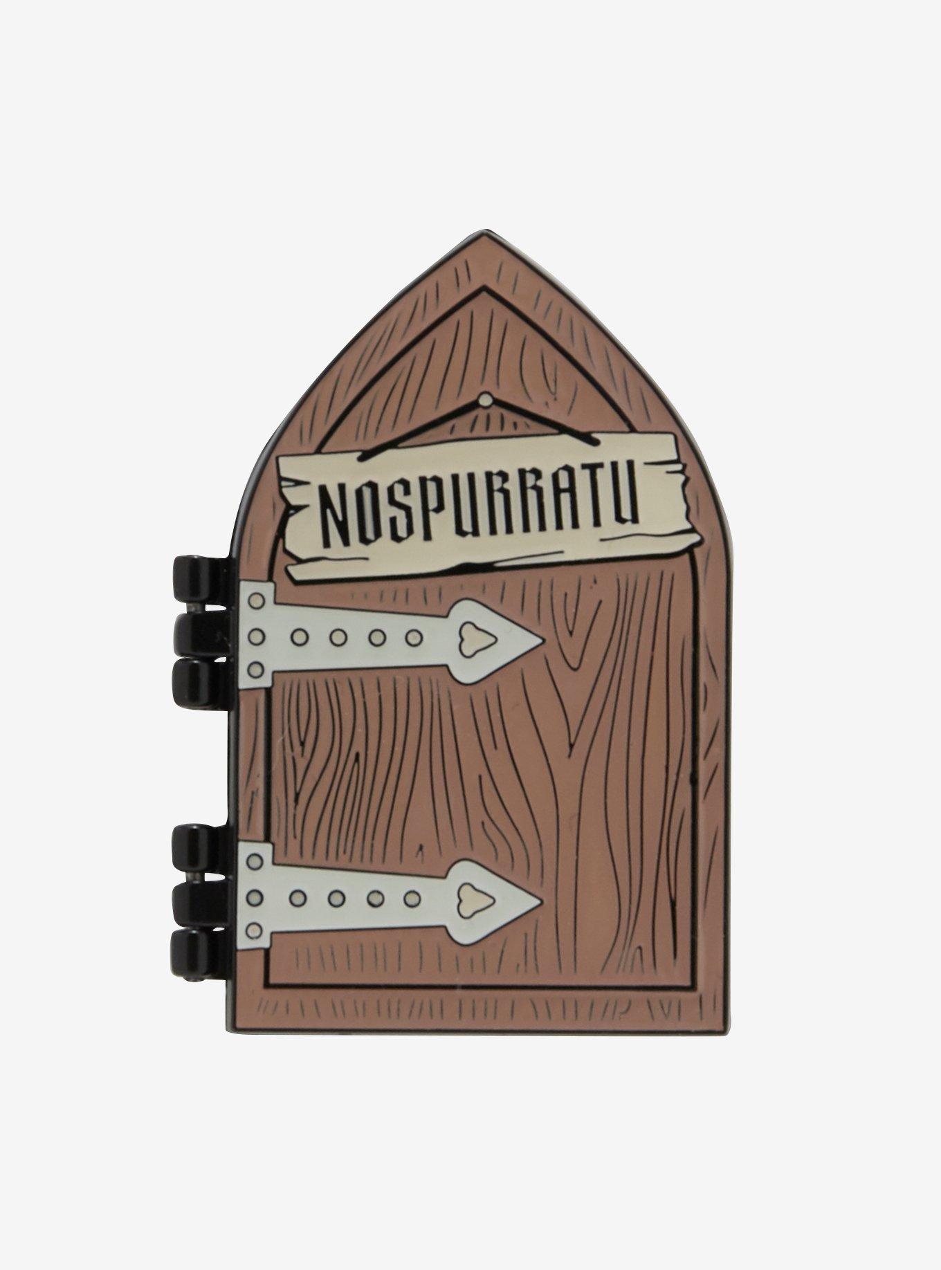 Horror Cats Nospurratu Hinge Enamel Pin, , hi-res