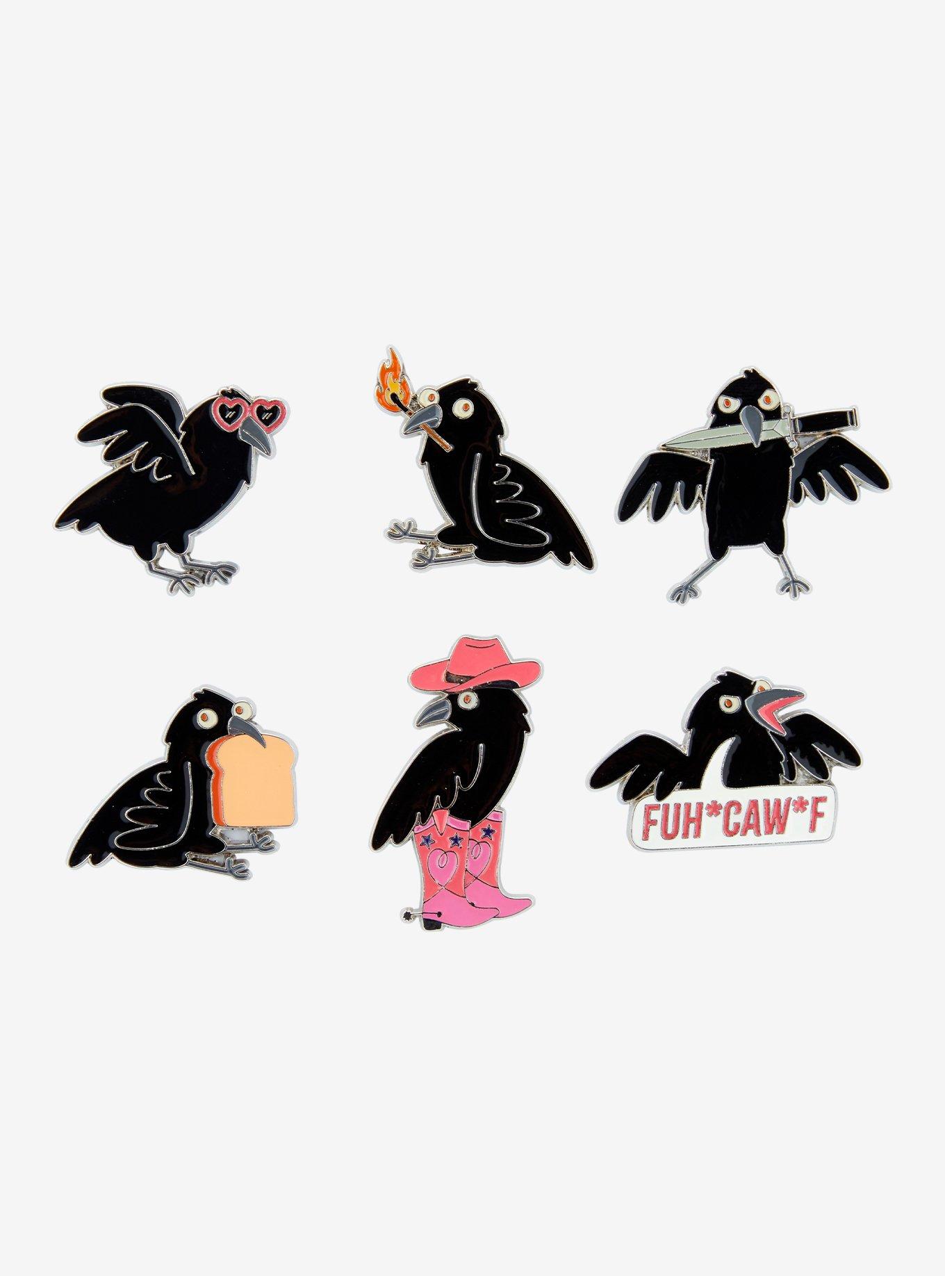 Crazy Crows Blind Box Enamel Pin | Hot Topic