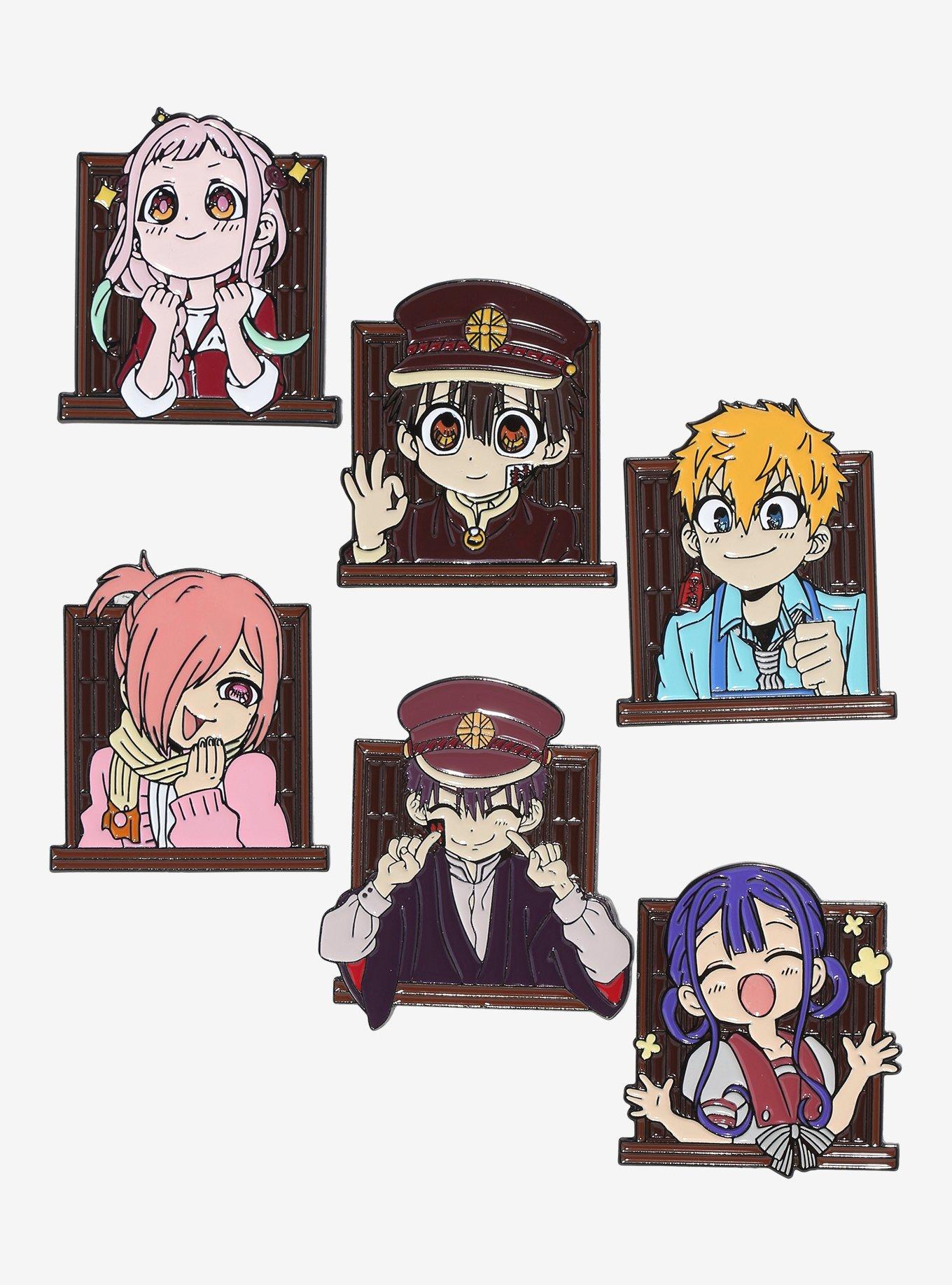 Toilet Bound Hanako-Kun Character Portrait Blind Box Enamel Pin, , hi-res