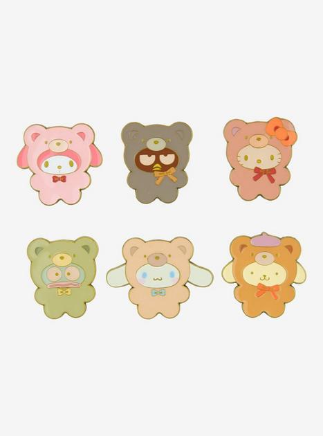 Hello Kitty And Friends Latte Bear Blind Box Enamel Pin | Hot Topic