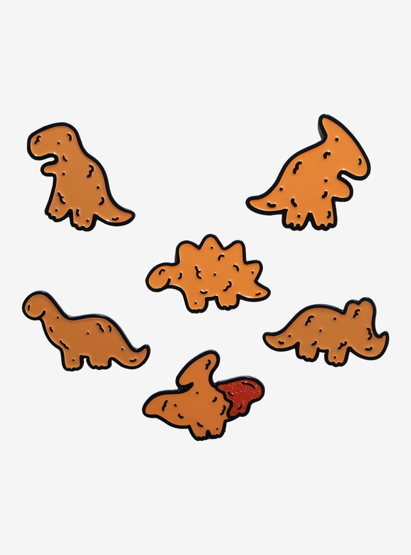 Dino Nuggets Blind Box Enamel Pin, , hi-res