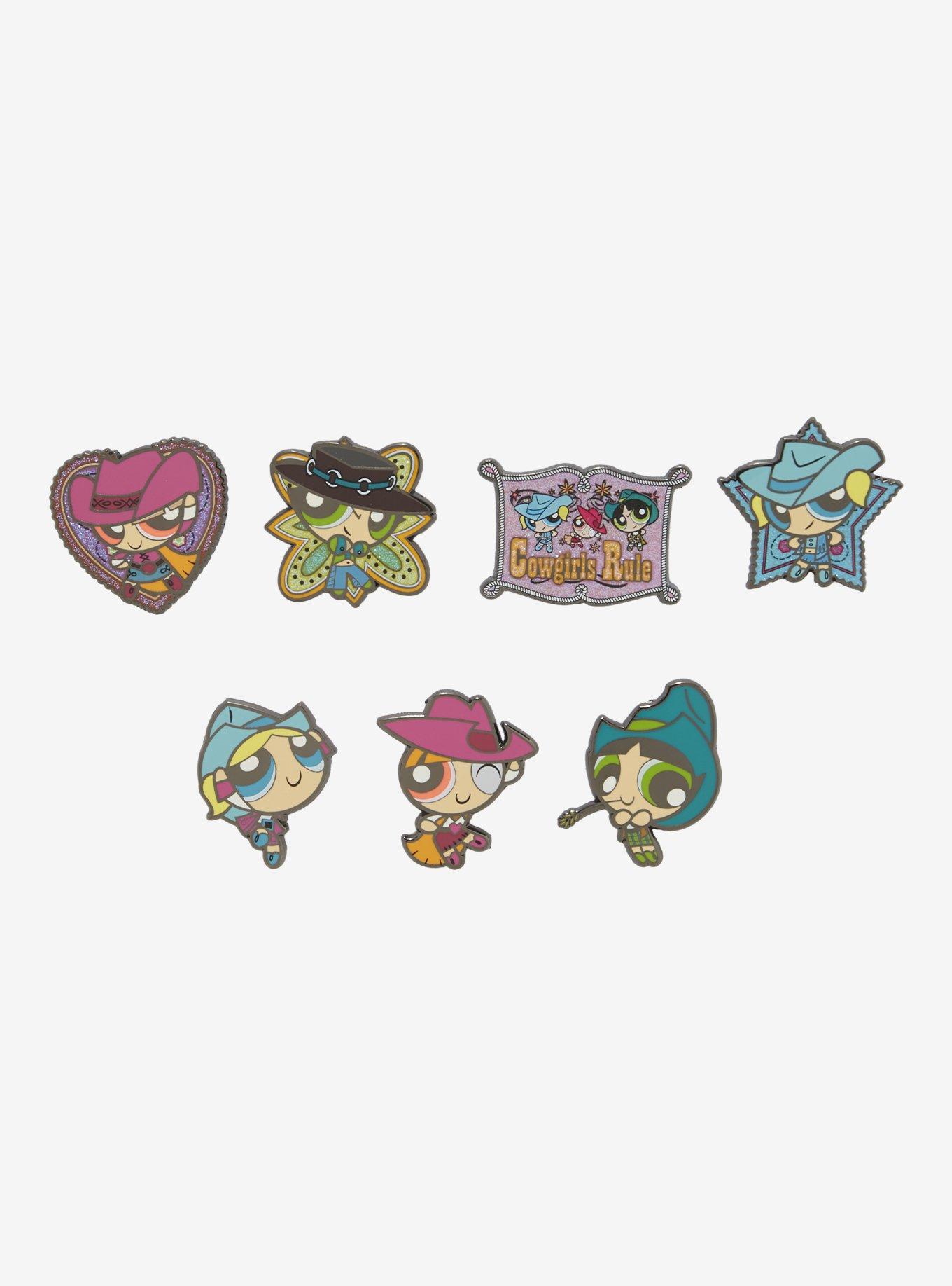 The Powerpuff Girls Cowgirls Blind Enamel Pin, , hi-res